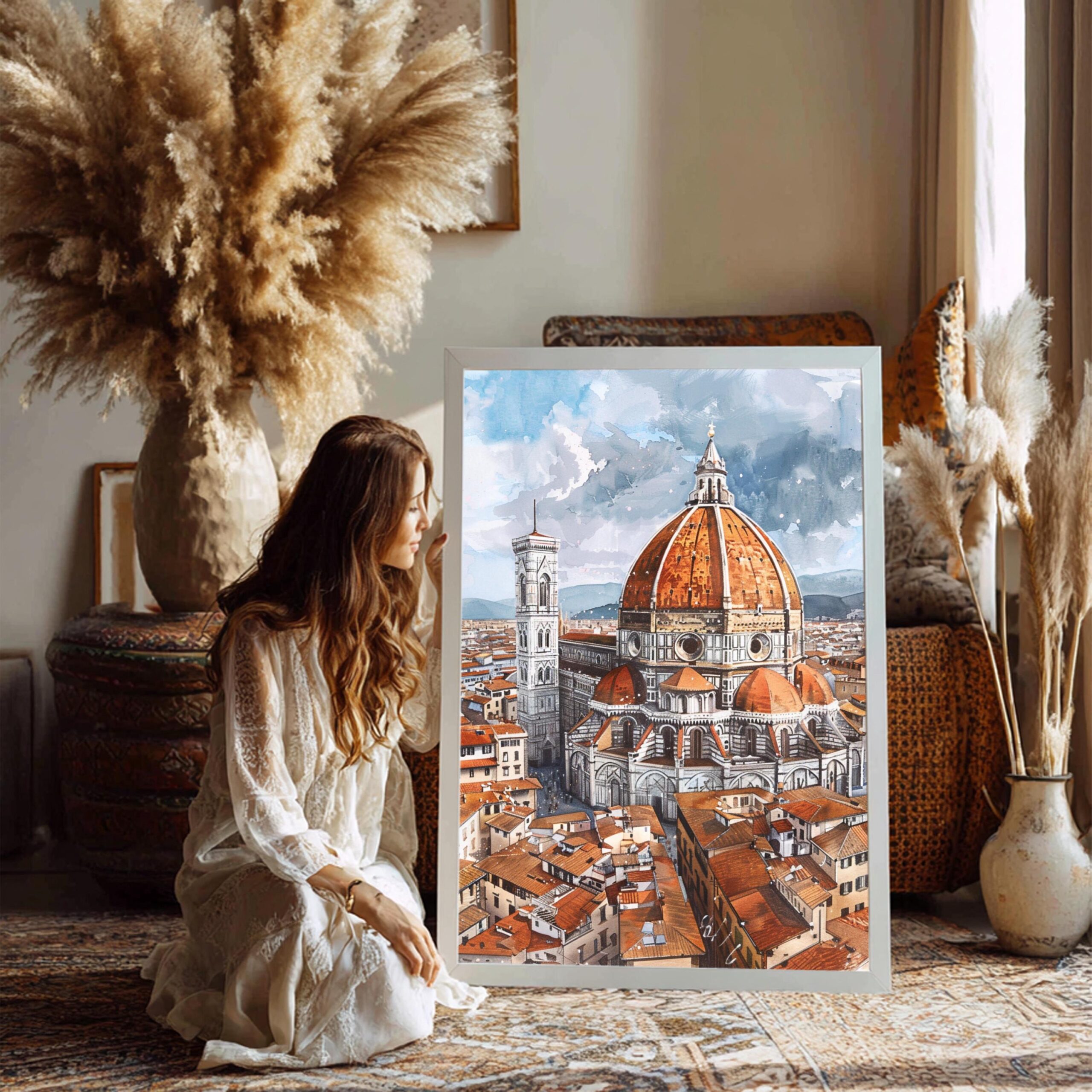 Guatemala Central American Watercolor Print: Travel Art Poster - Image 4