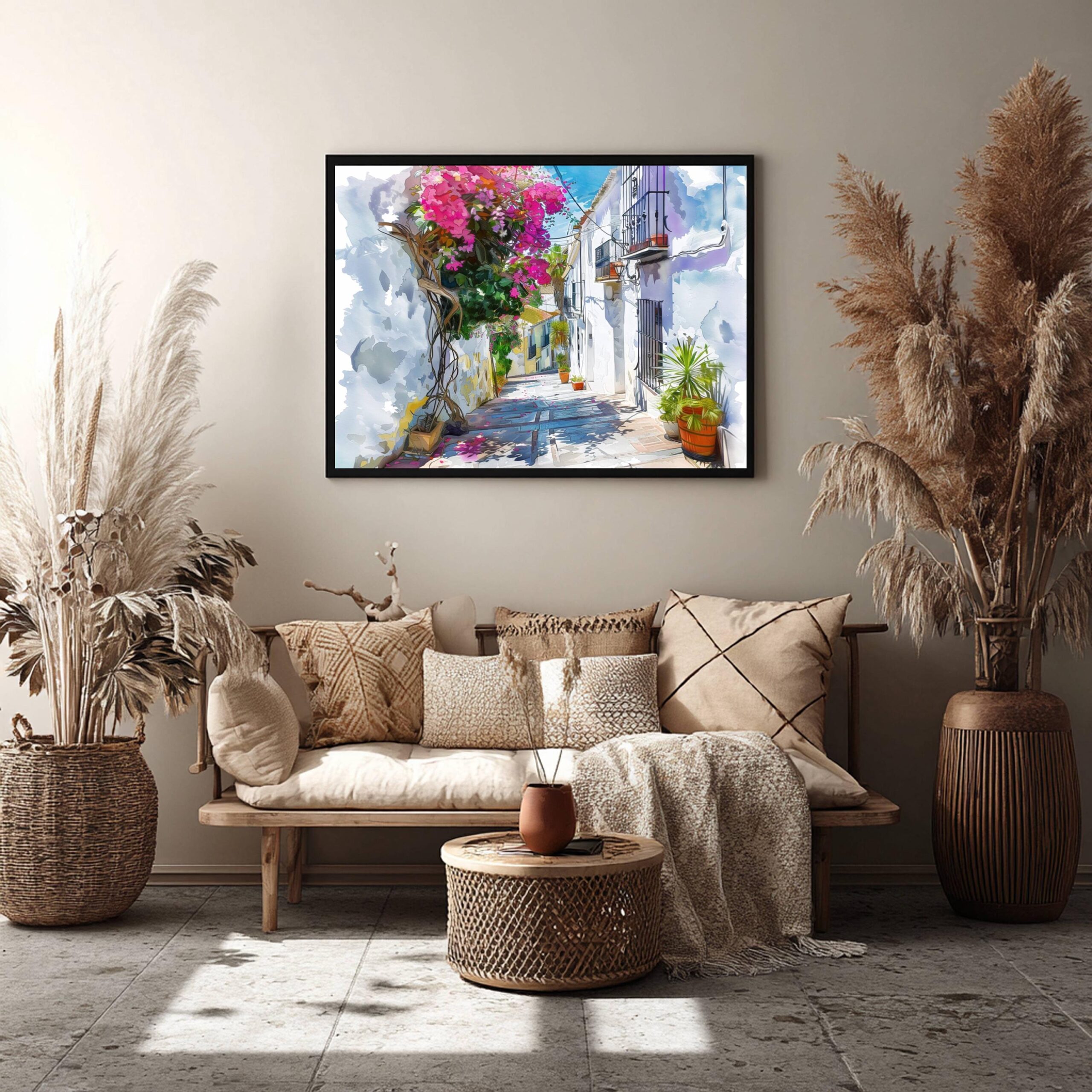 Estepona Spain Watercolor Print: Europe Travel Art Poster - Image 8