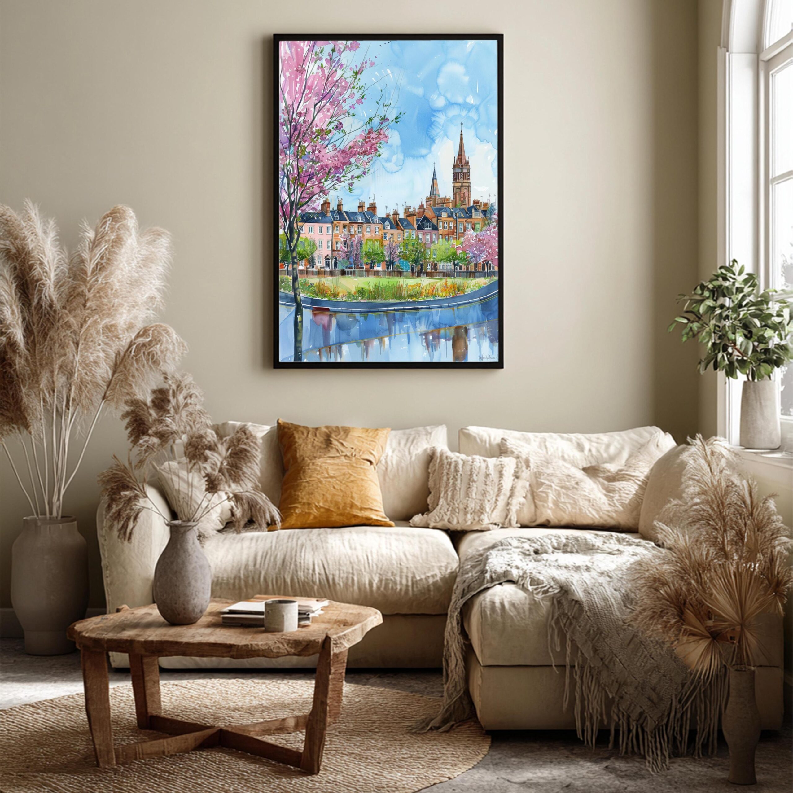 Ayr Ayrshire Scotland UK Watercolor: Travel Art Poster - Image 5