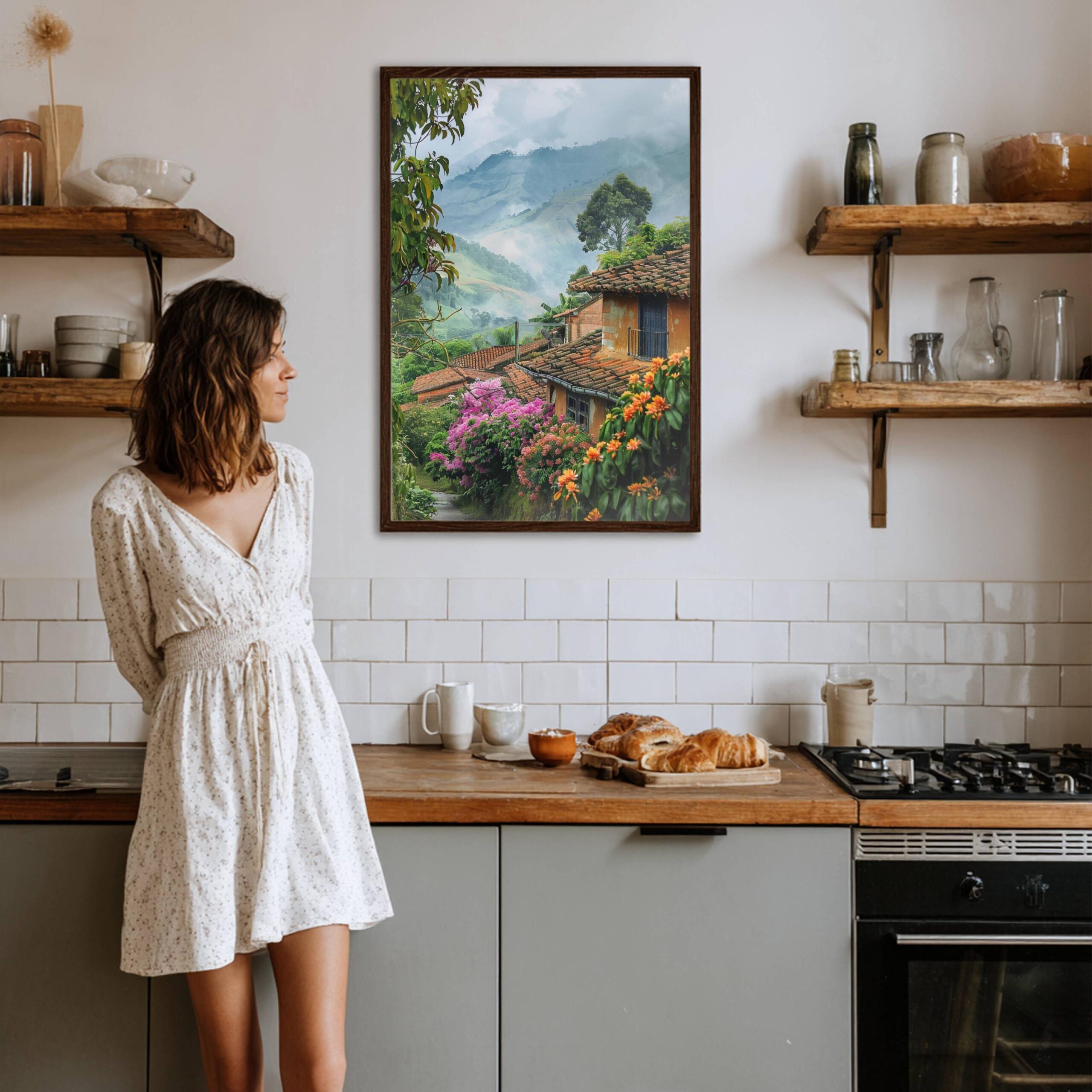Colombia South America Watercolor Print: Travel Art Poster - Image 4