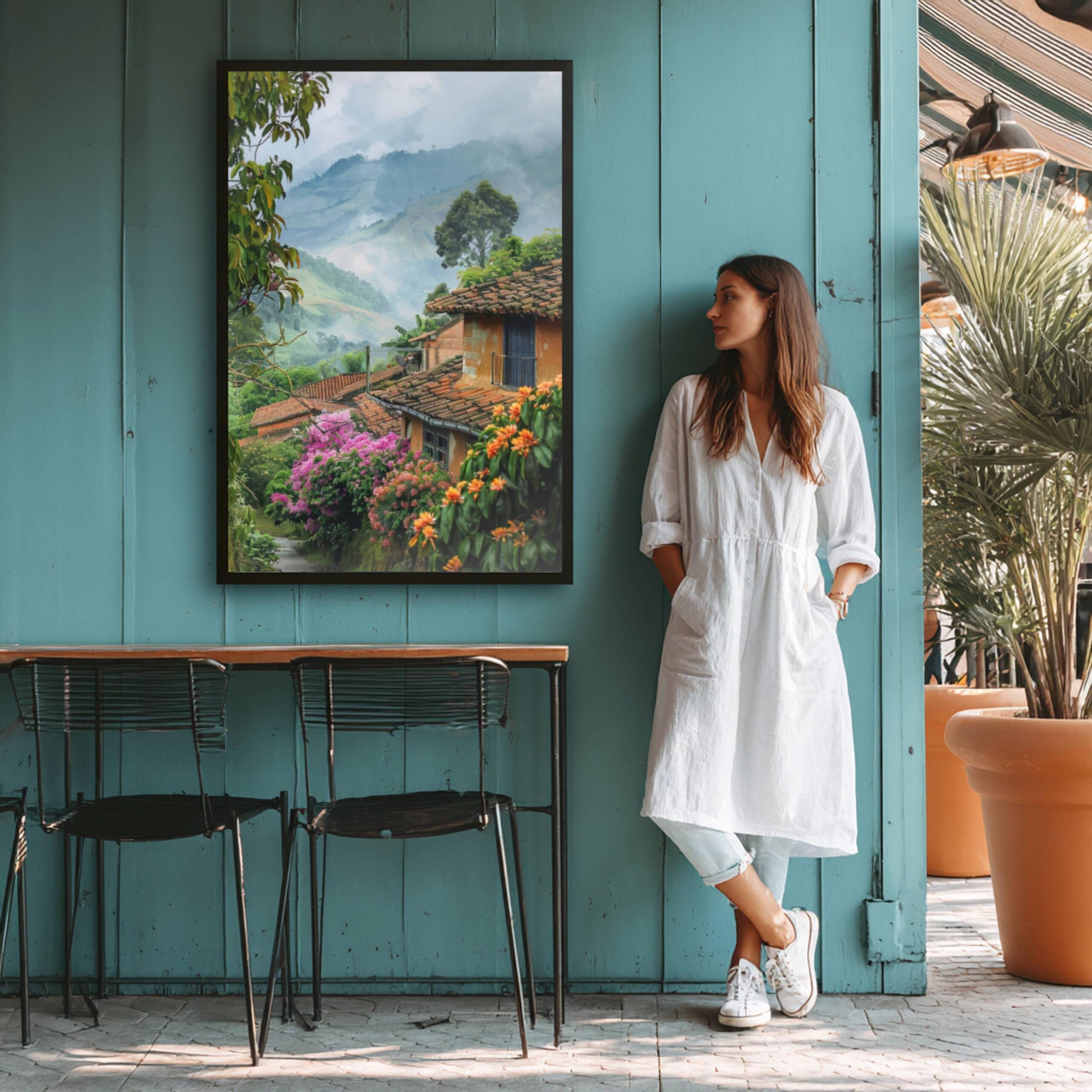 Colombia South America Watercolor Print: Travel Art Poster - Image 5
