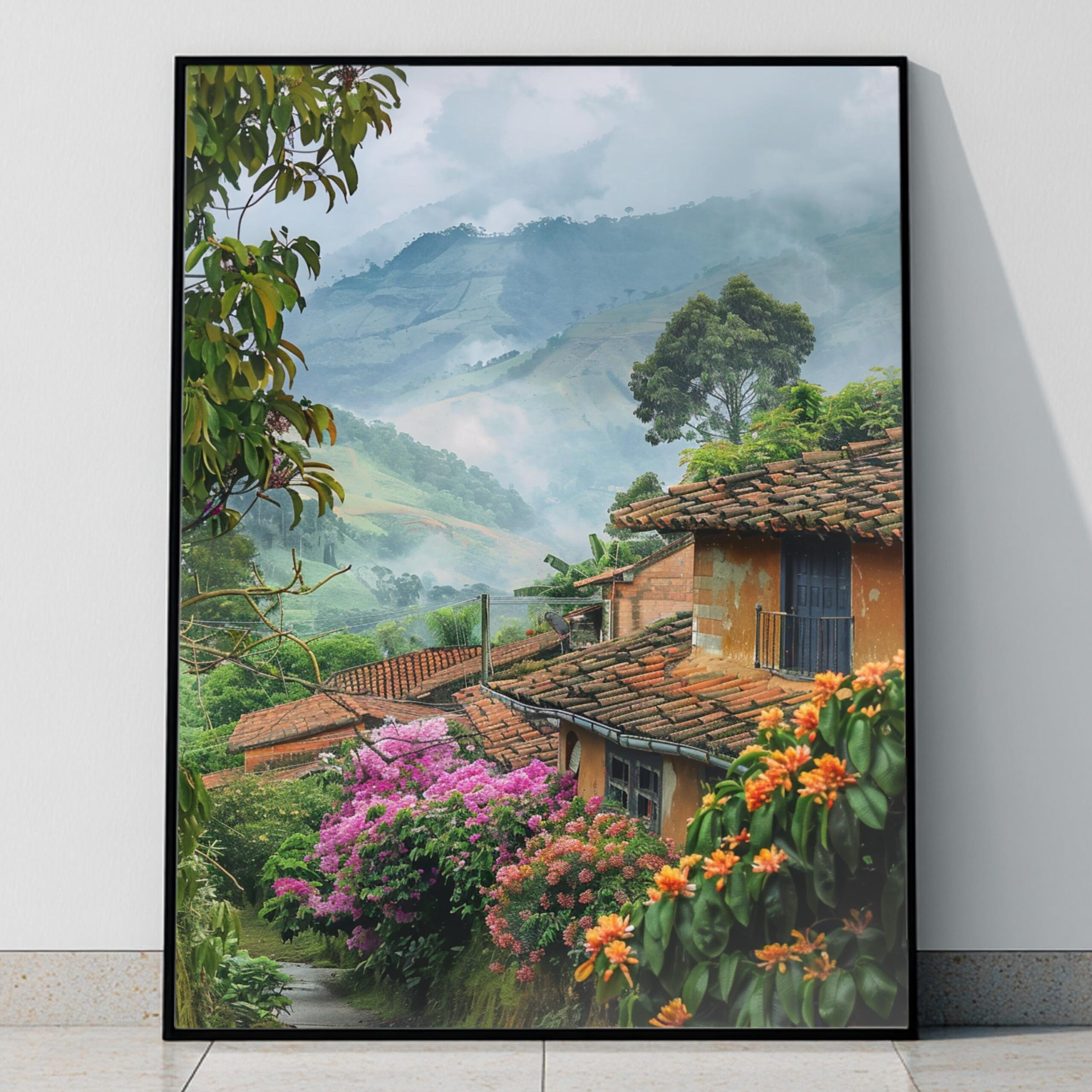Colombia South America Watercolor Print: Travel Art Poster - Image 9
