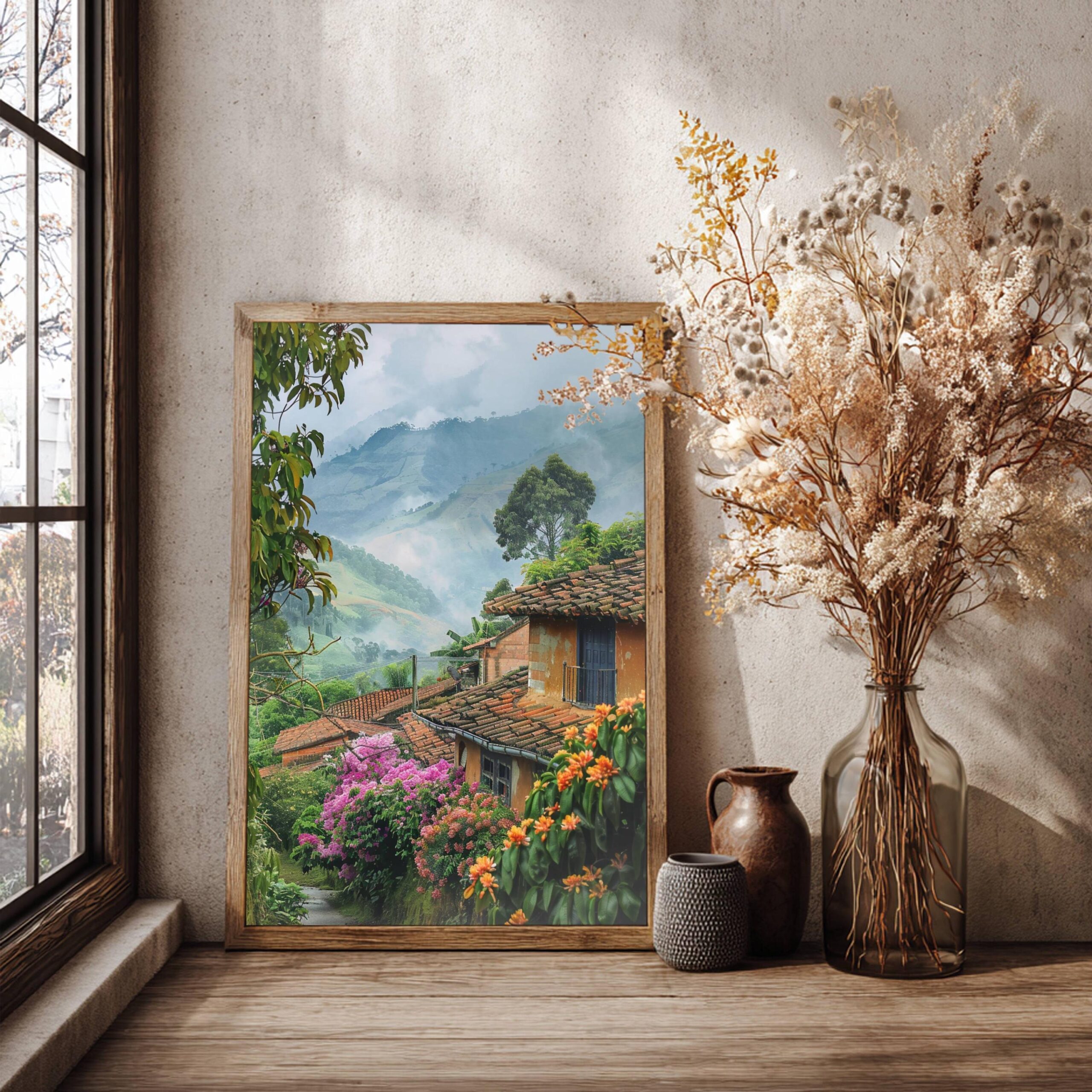 Colombia South America Watercolor Print: Travel Art Poster - Image 2