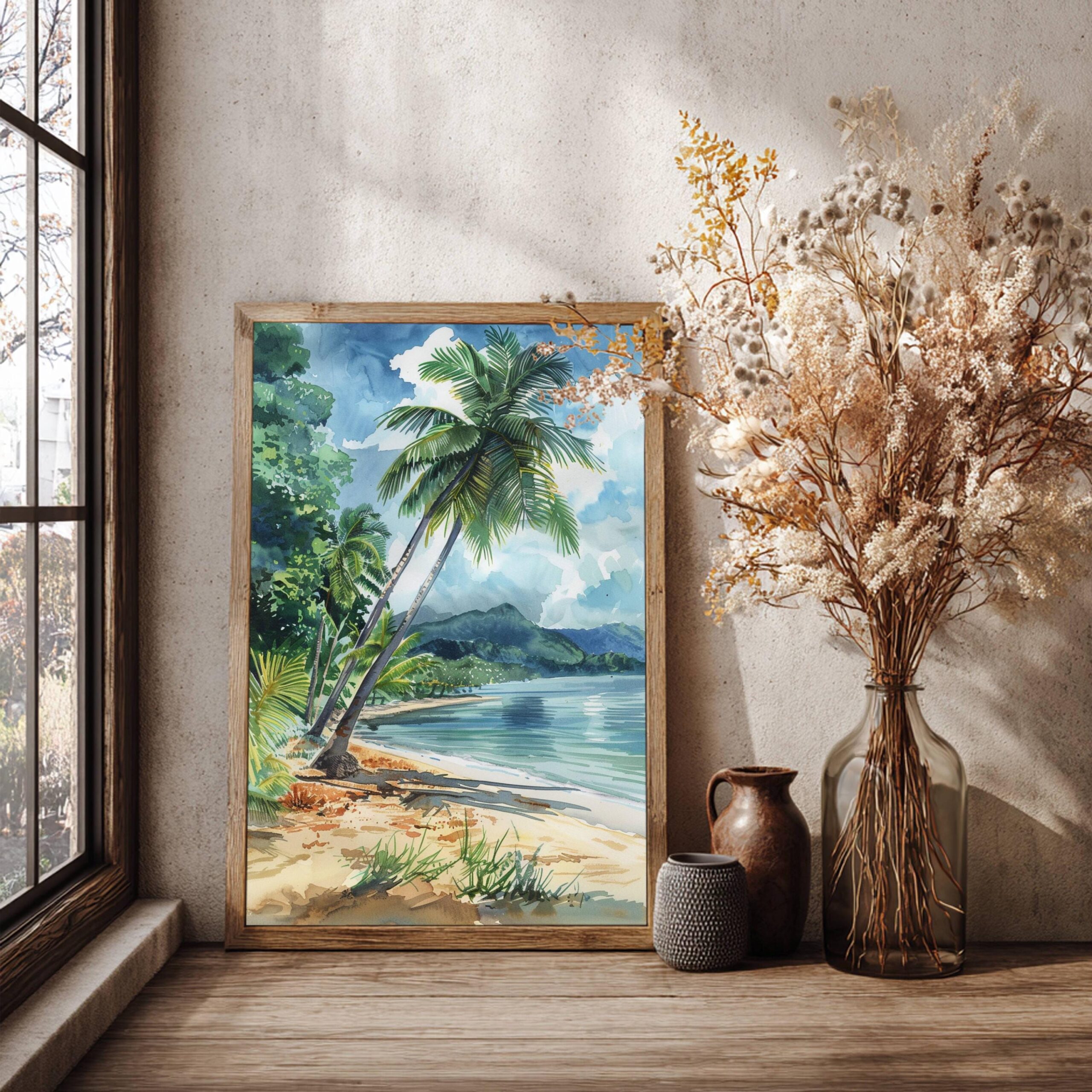 Venezuela South America Watercolor: Travel Art Poster - Image 4