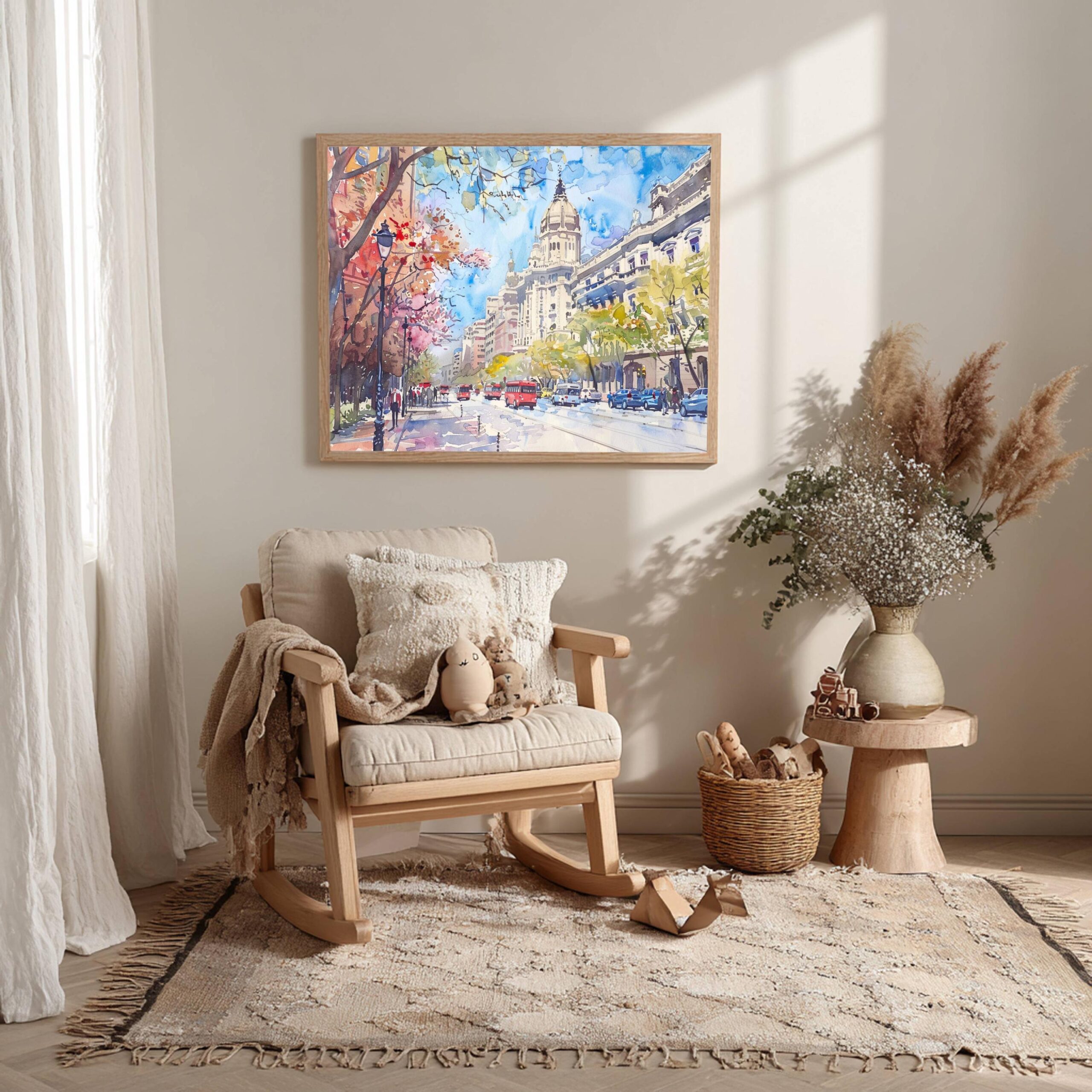 Buenos Aires Argentina South America Watercolor: Travel Art Poster - Image 6