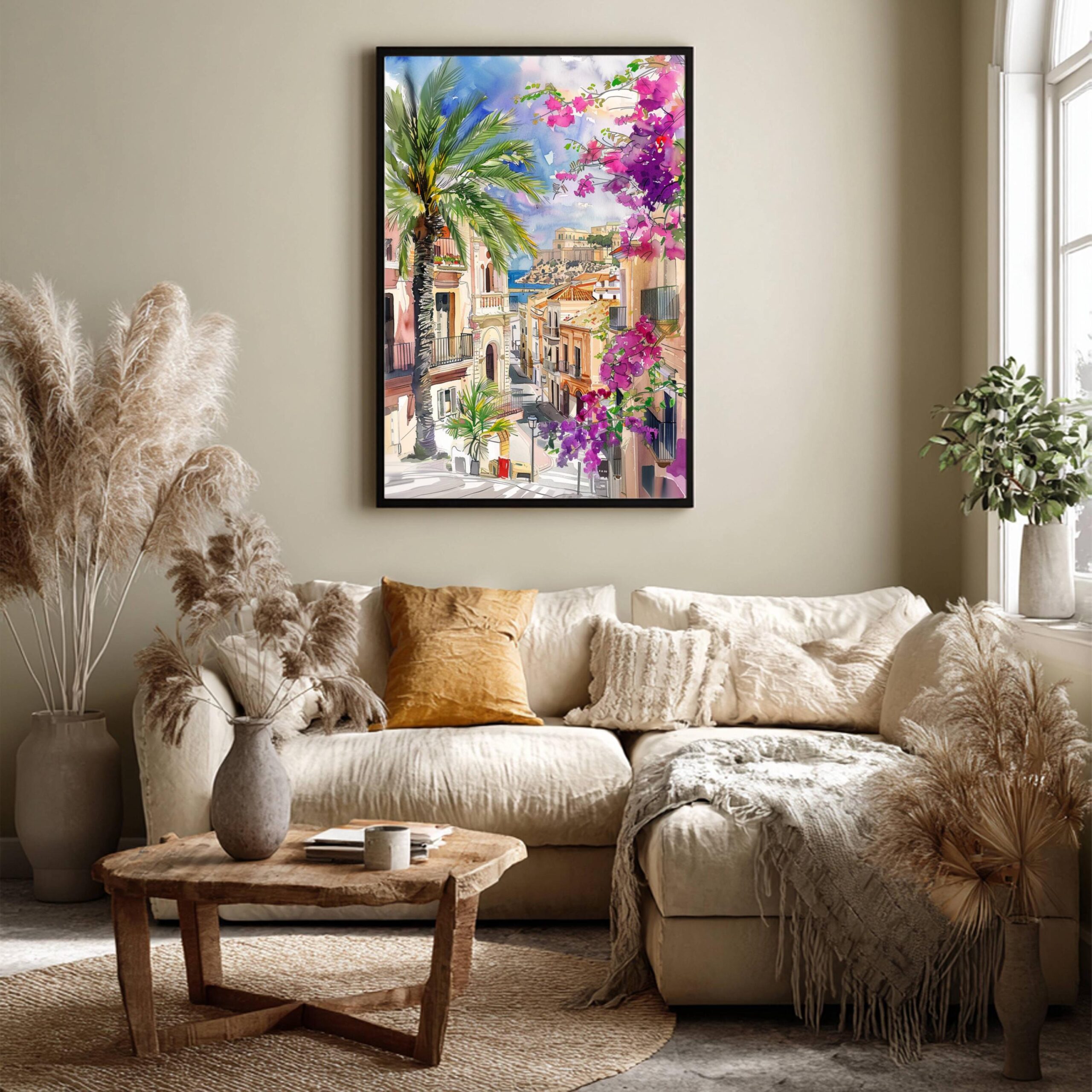 Alicante Costa Blanca Spain Watercolor: Spanish Travel Art Poster - Image 7