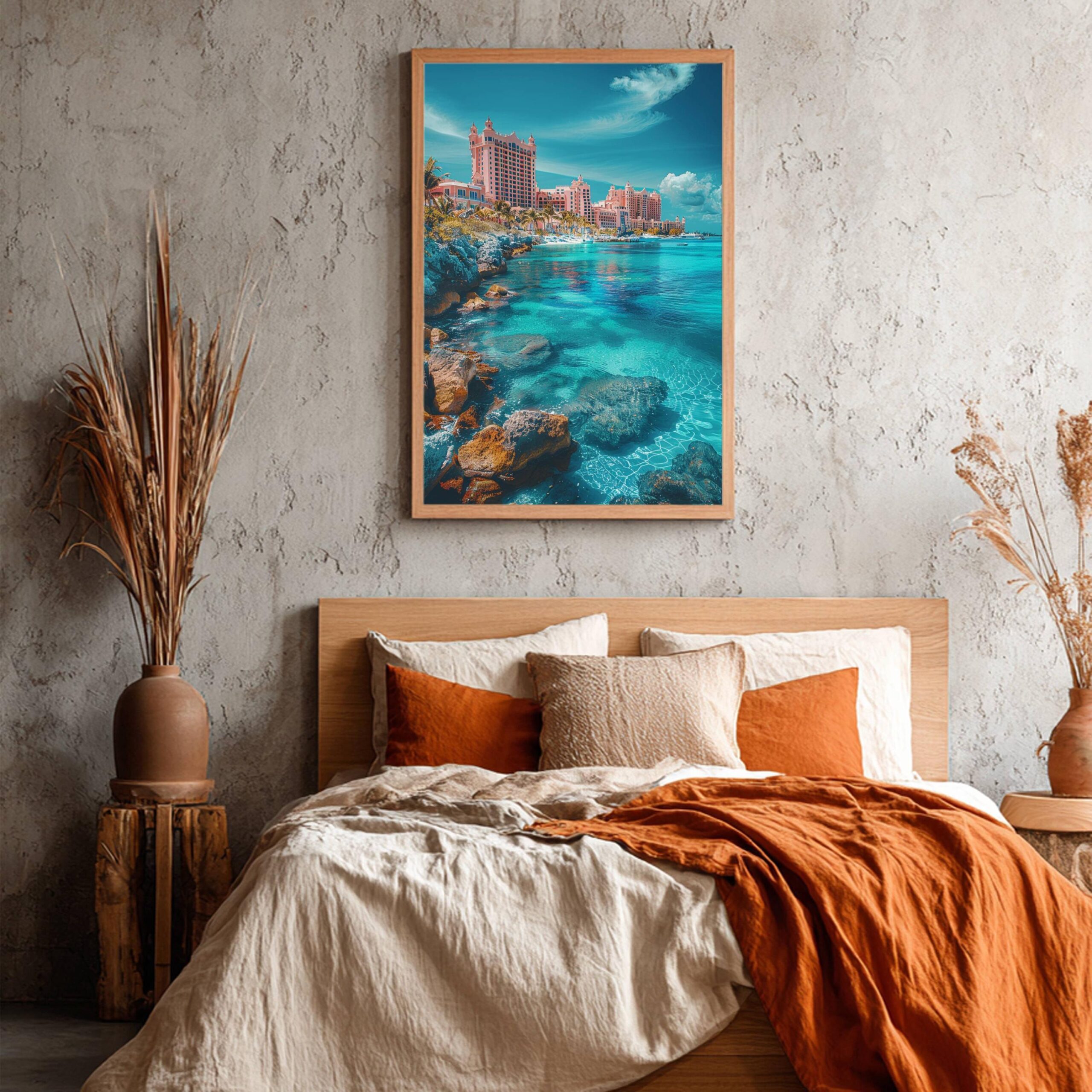 Nassau The Bahamas Caribbean Watercolor: Travel Poster - Image 7