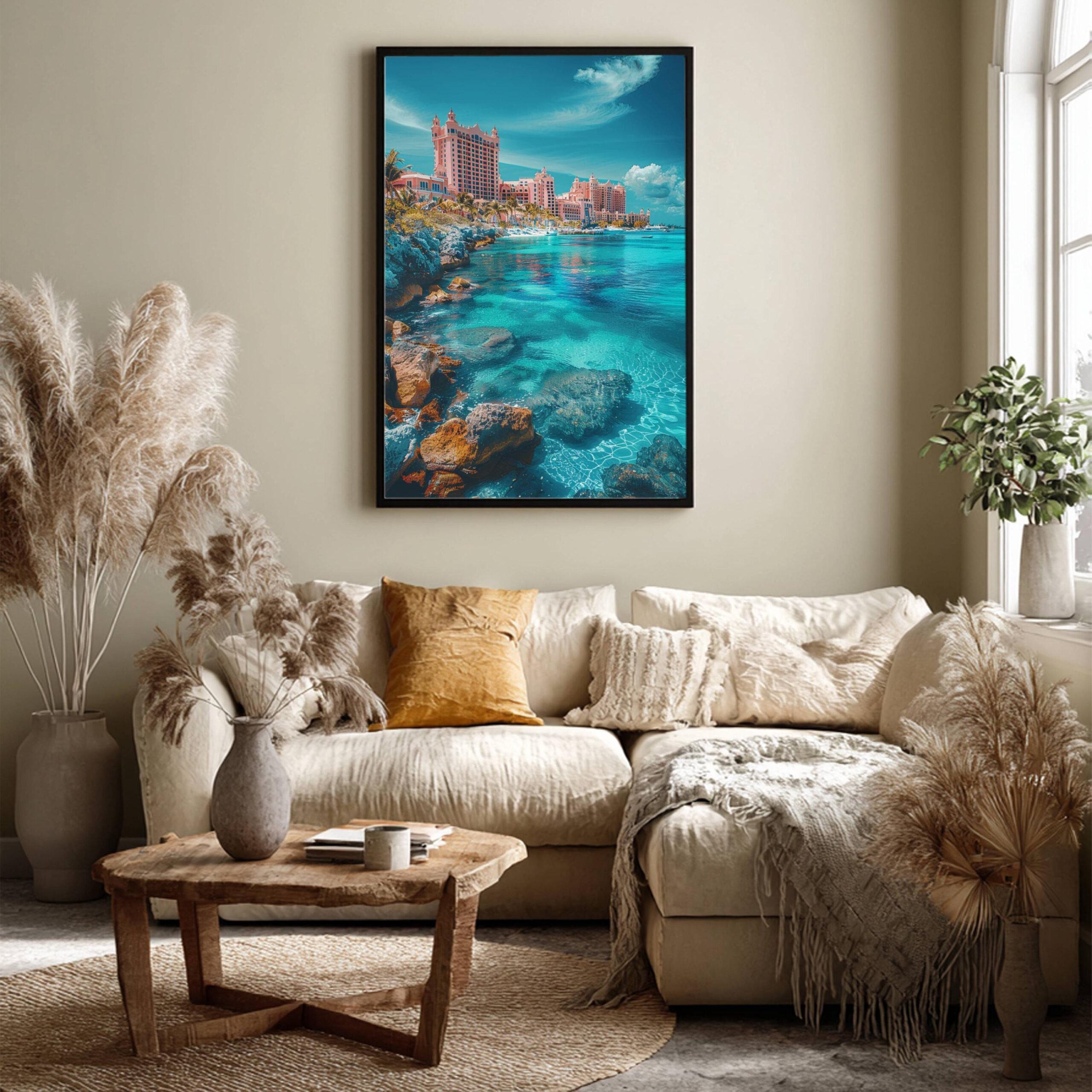 Nassau The Bahamas Caribbean Watercolor: Travel Poster - Image 8