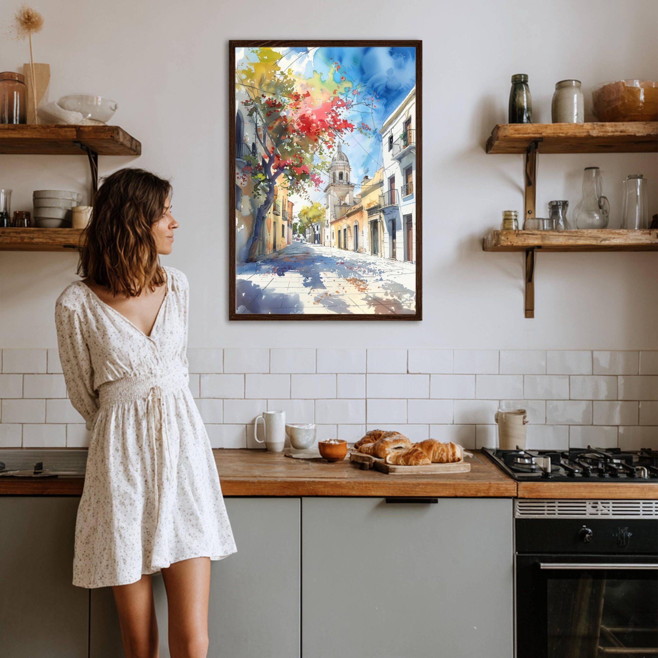 Uruguay South America Watercolor: Travel Poster Print - Image 4