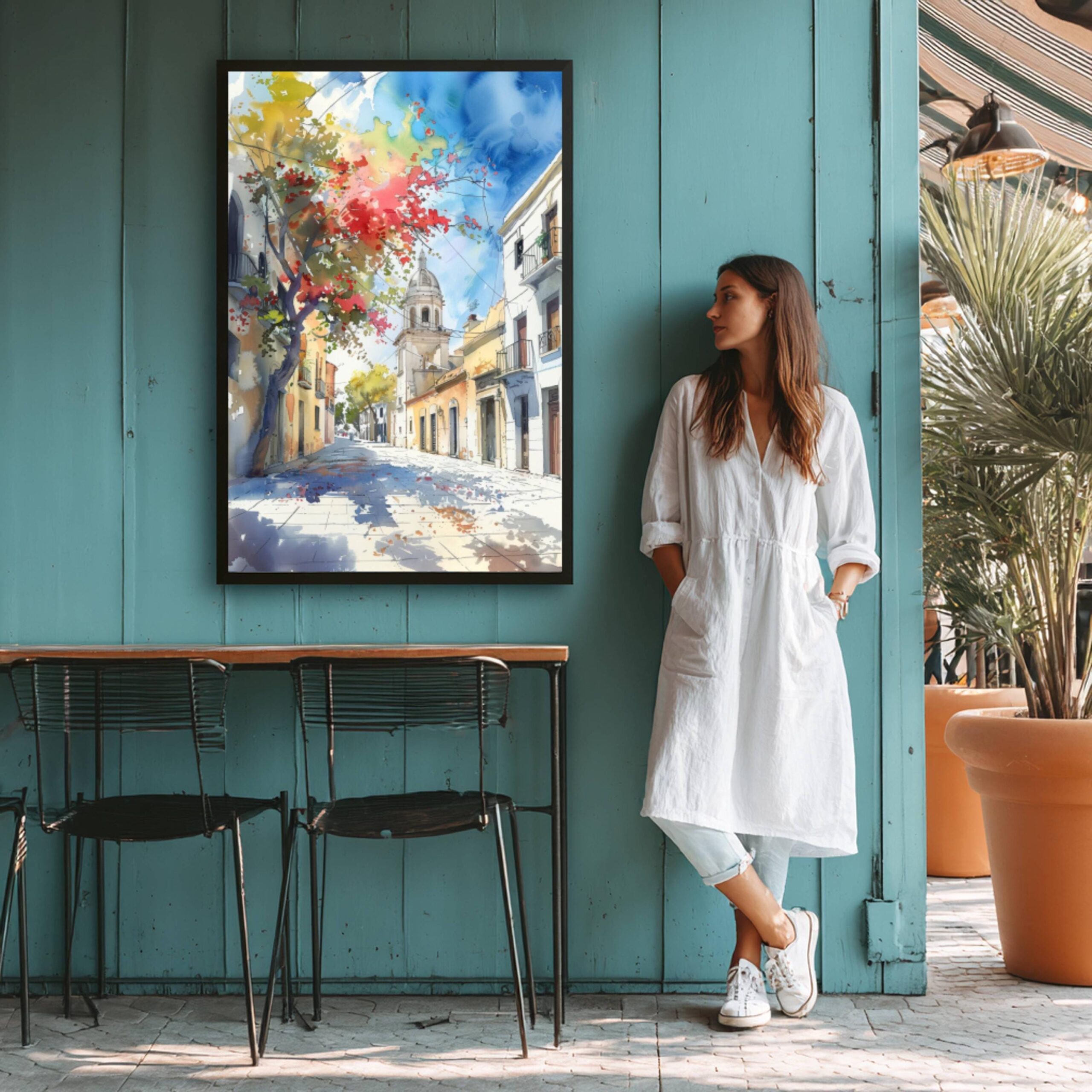 Uruguay South America Watercolor: Travel Poster Print - Image 8
