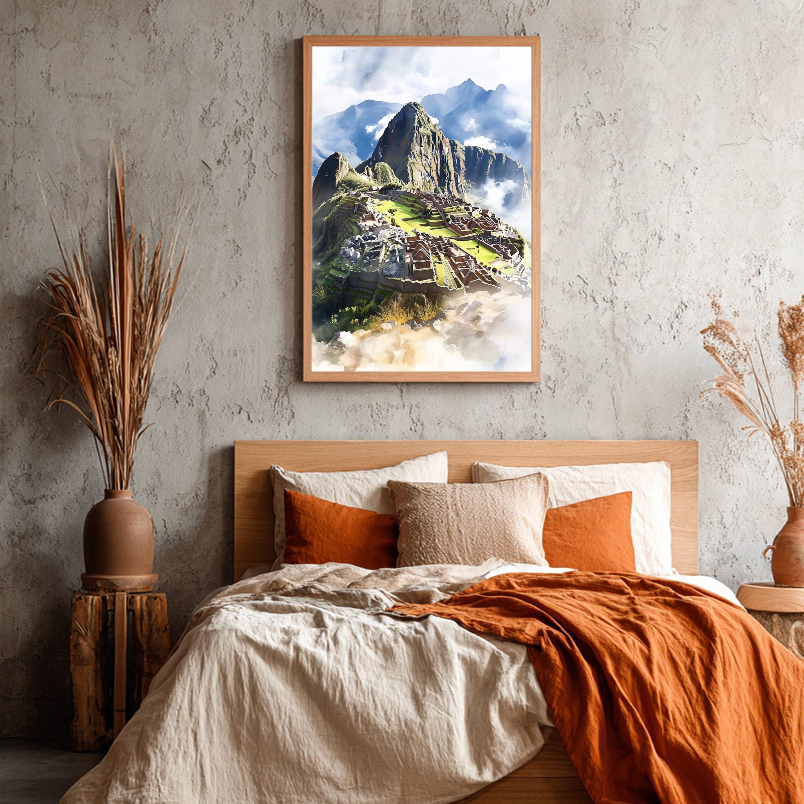 Machu Picchu, Peru Watercolor: Travel Poster - Image 8