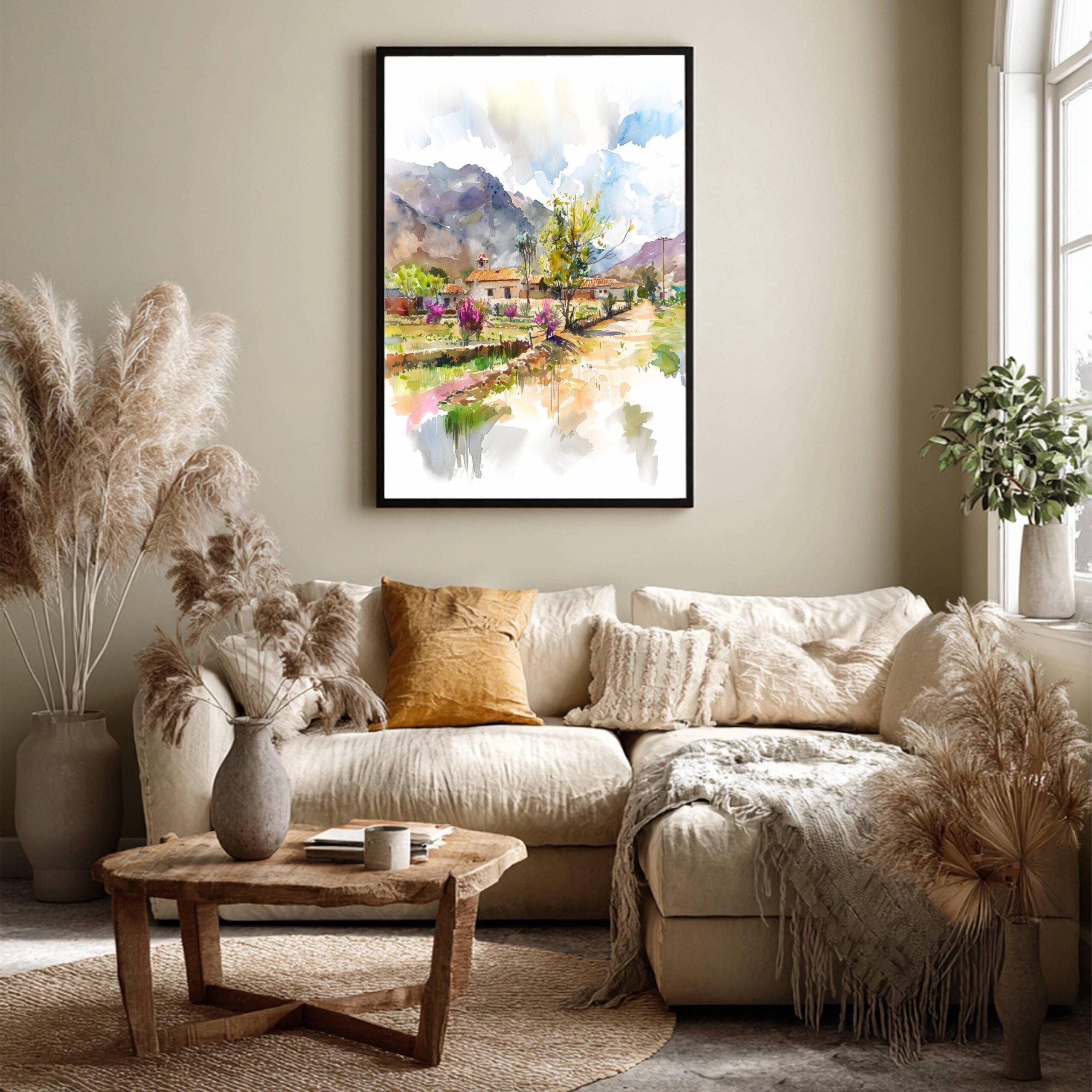 Bolivia South America Watercolor Print: Travel Art Poster - Image 7