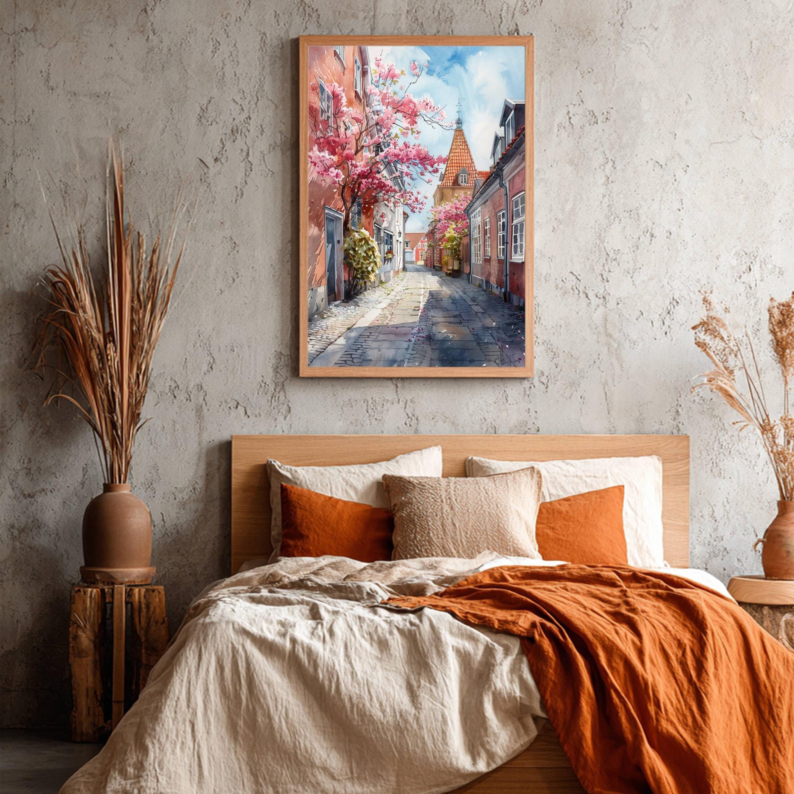 Denmark Europe Watercolor Print: Scandinavian Travel Art Poster - Image 7
