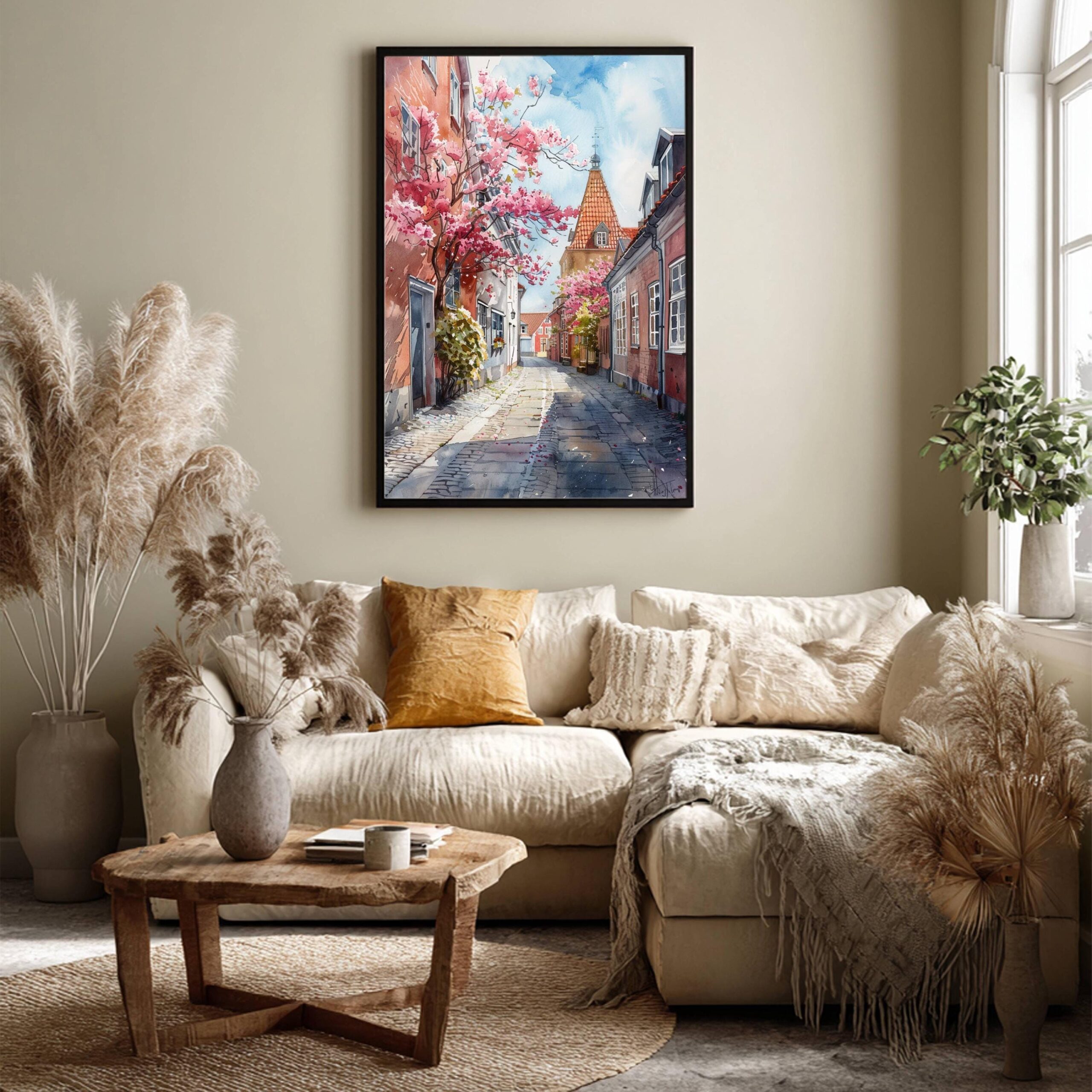 Denmark Europe Watercolor Print: Scandinavian Travel Art Poster - Image 8