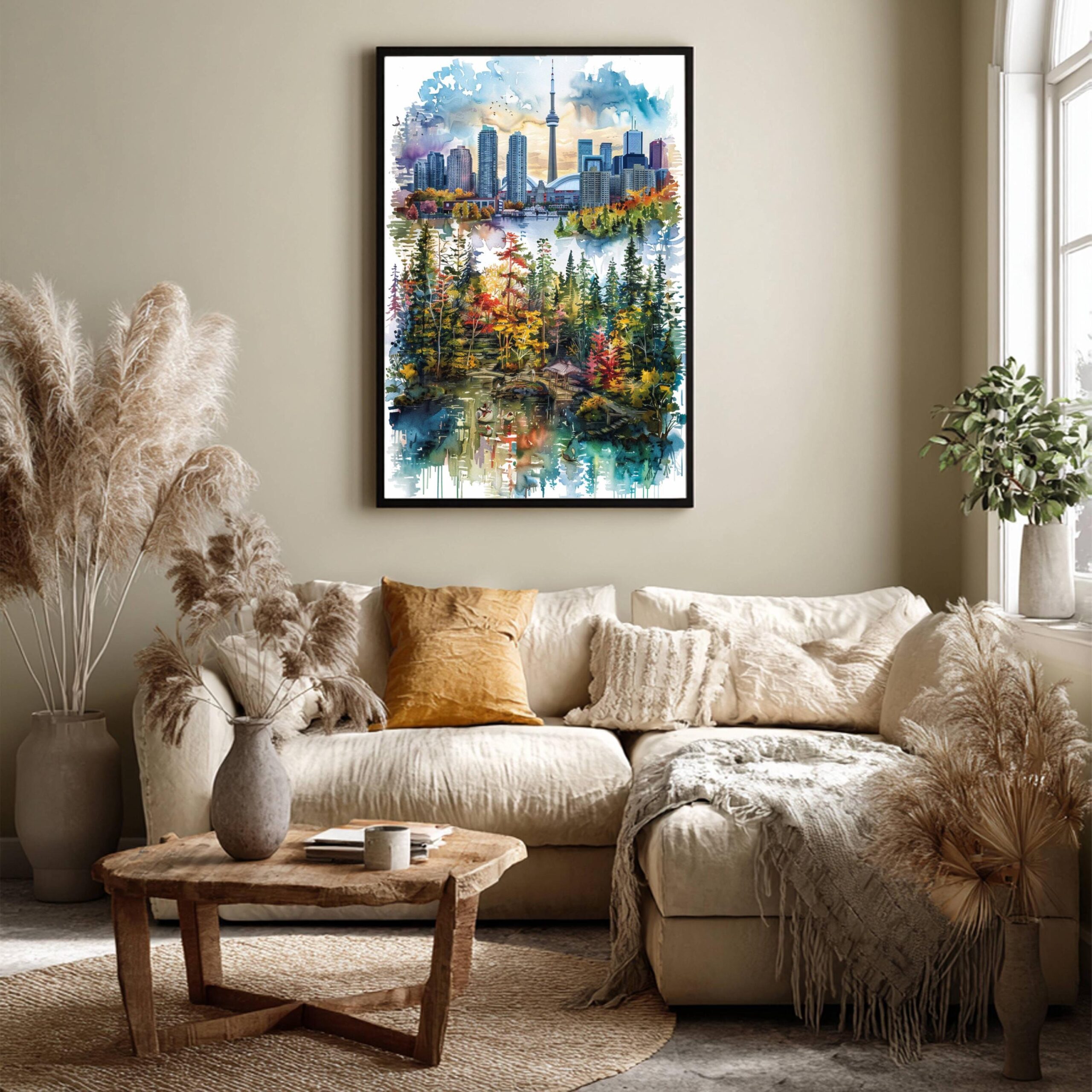Canada North America Watercolor Print: Canadian Travel Art Poster - Image 8