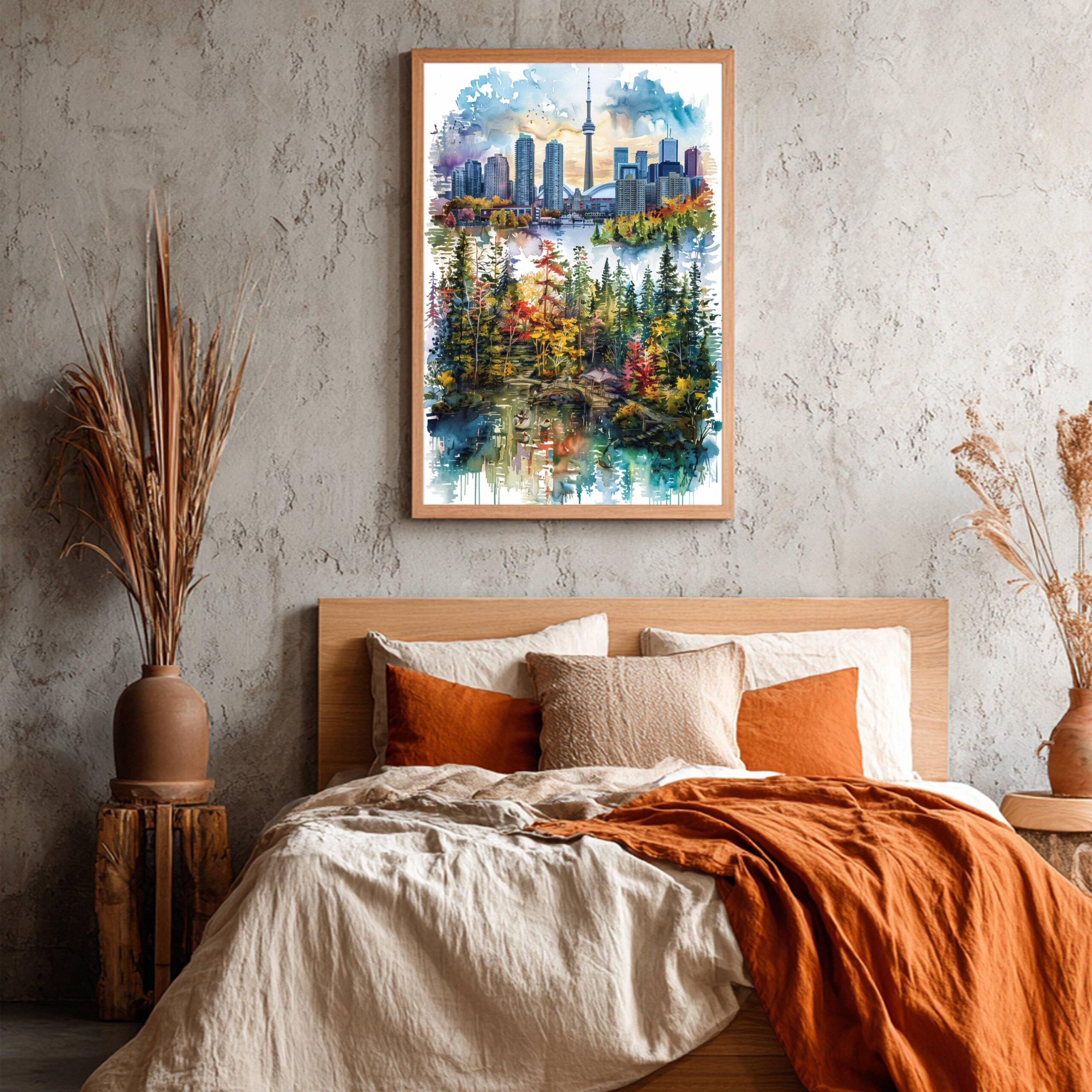 Canada North America Watercolor Print: Canadian Travel Art Poster - Image 7