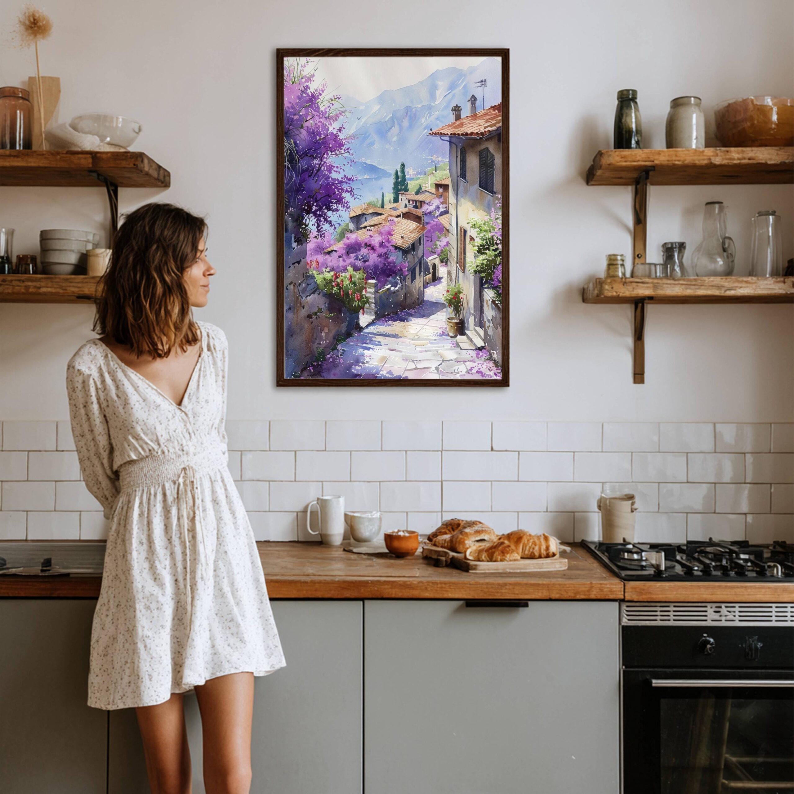 Italy Europe Watercolor Print: Italian Art Travel Poster - Image 5