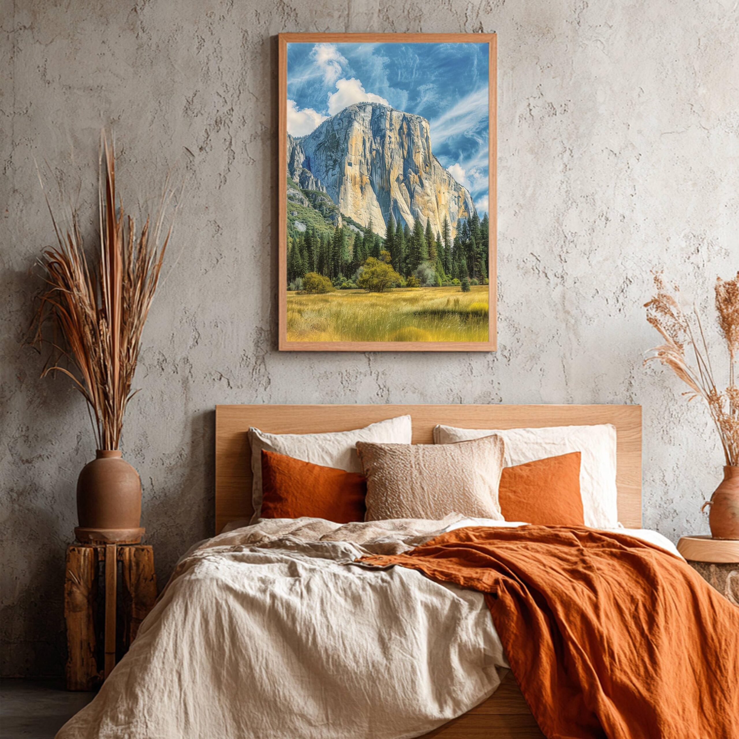 El Capitan Mountain Yosemite National Park California Watercolor: USA Travel Art Poster - Image 7