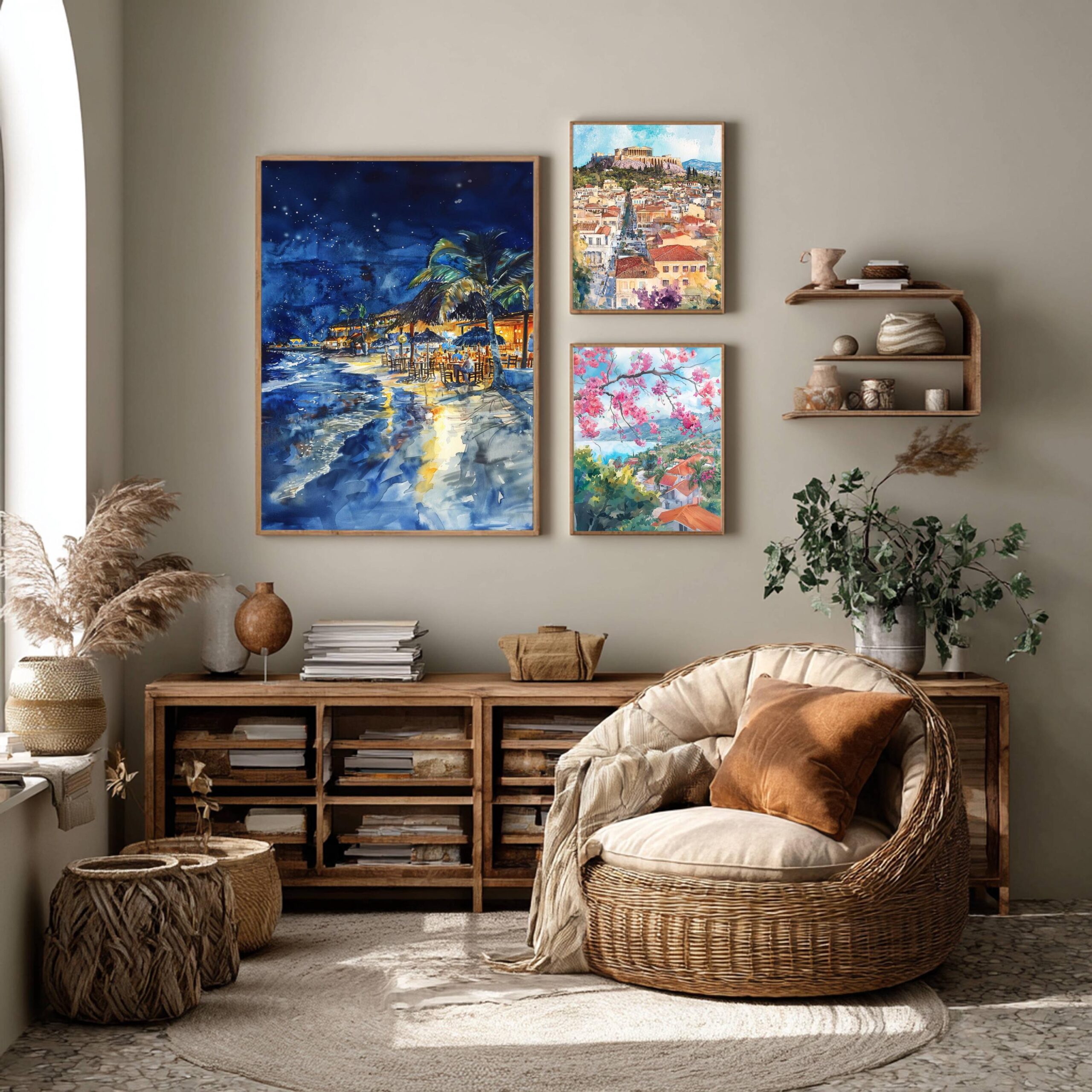 Cabo San Lucas Mexico Watercolor: Travel Art Poster - Image 2