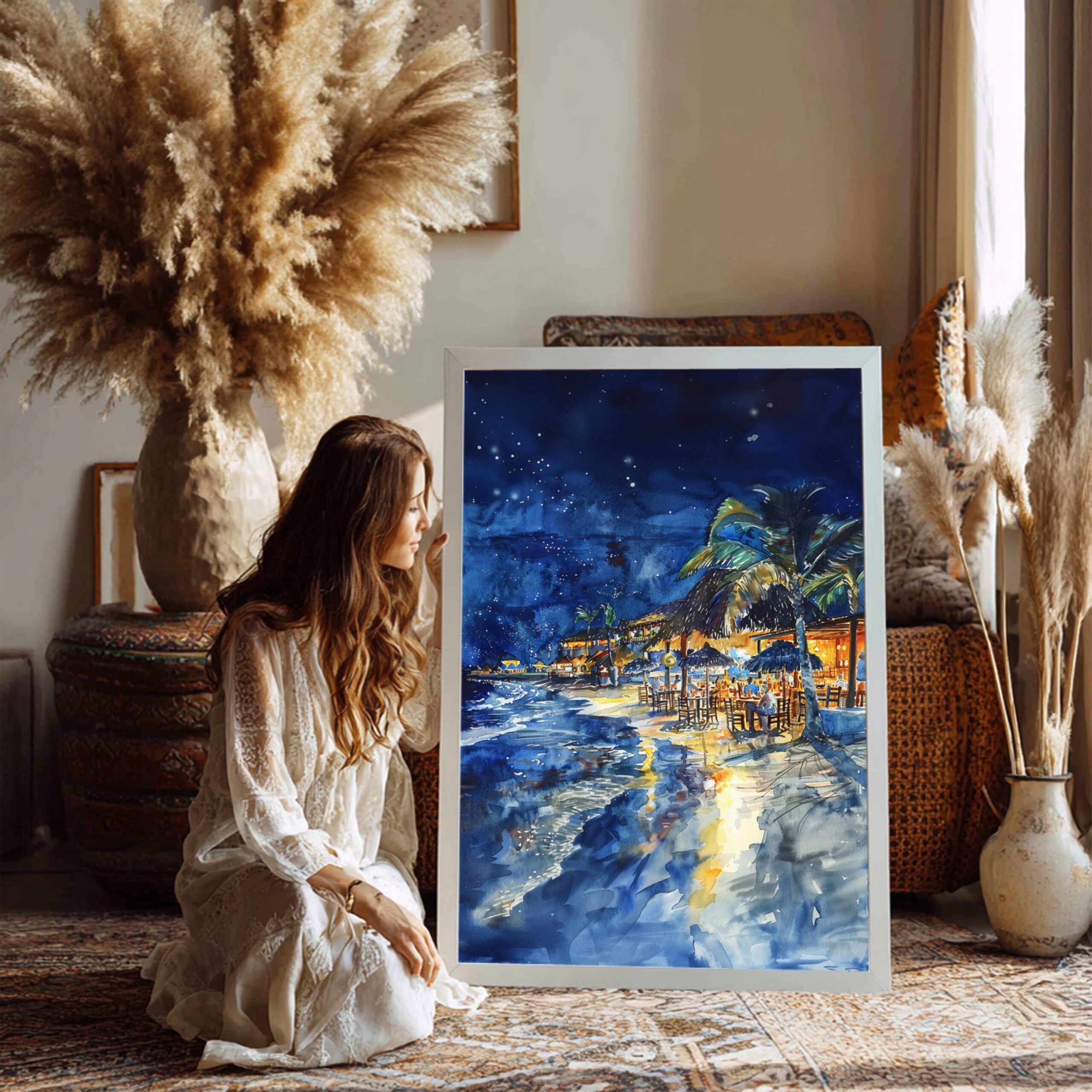 Cabo San Lucas Mexico Watercolor: Travel Art Poster - Image 3