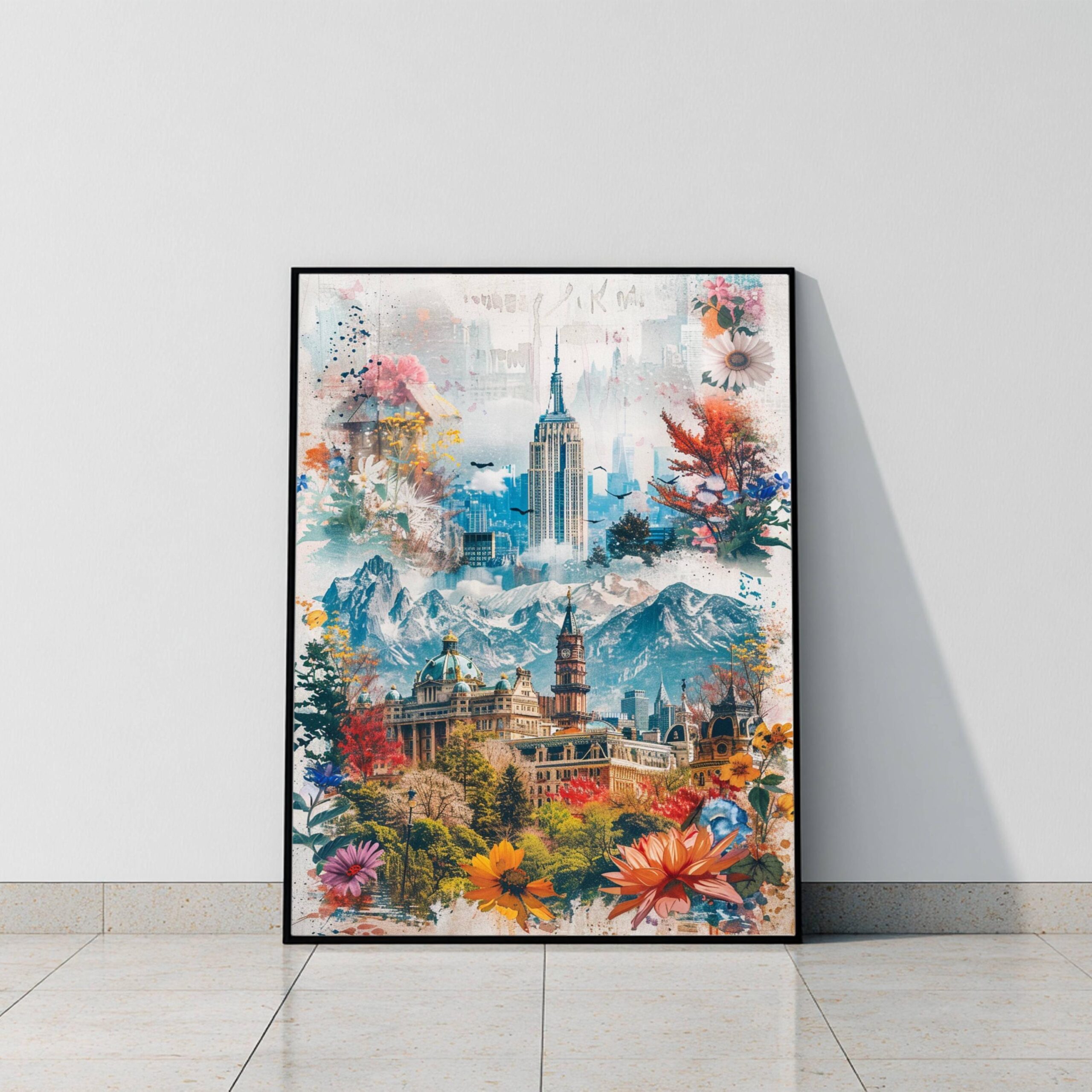 The United States of America Watercolor: USA Travel Poster - Image 9
