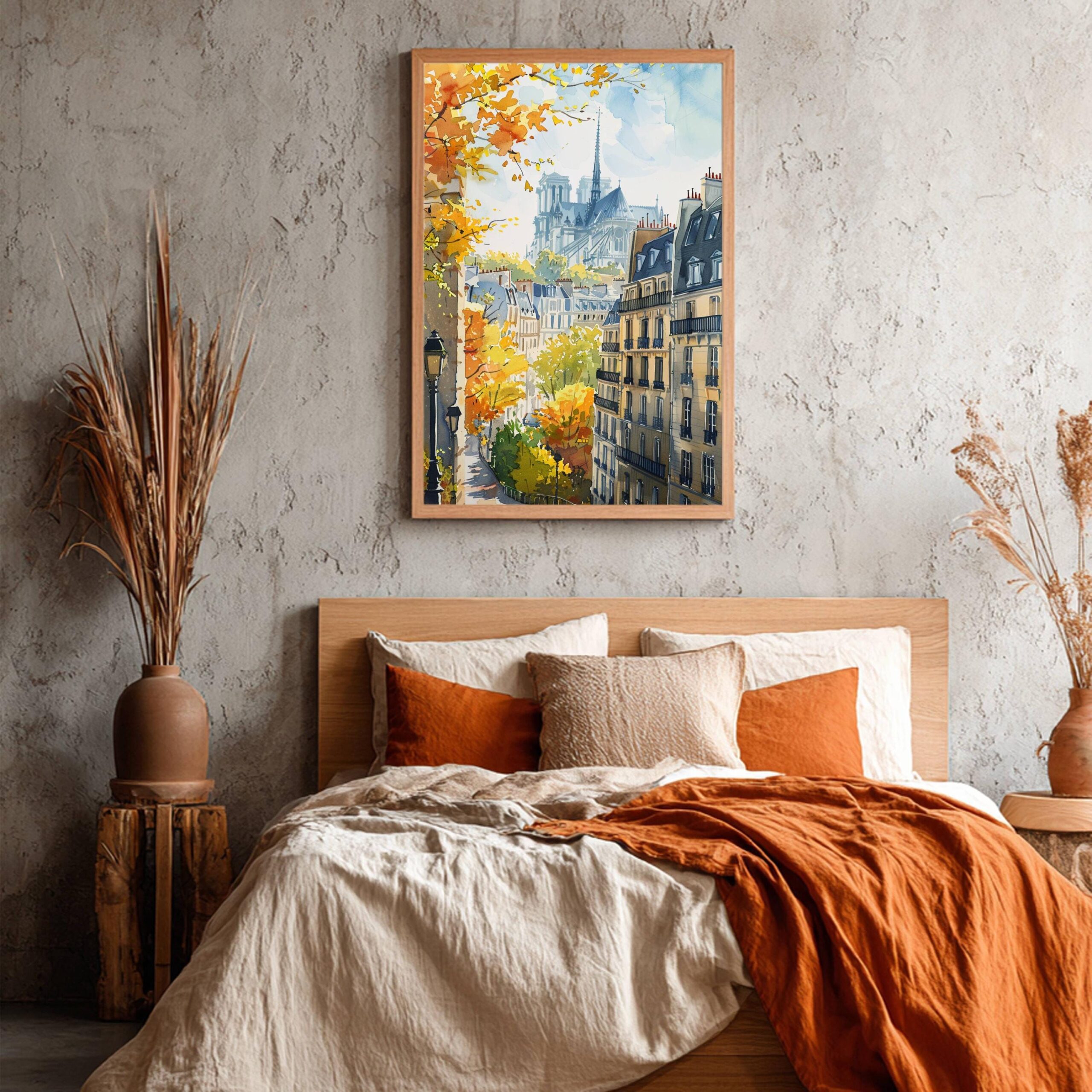 France Europe Watercolor Print: France Travel Art Poster - Image 6
