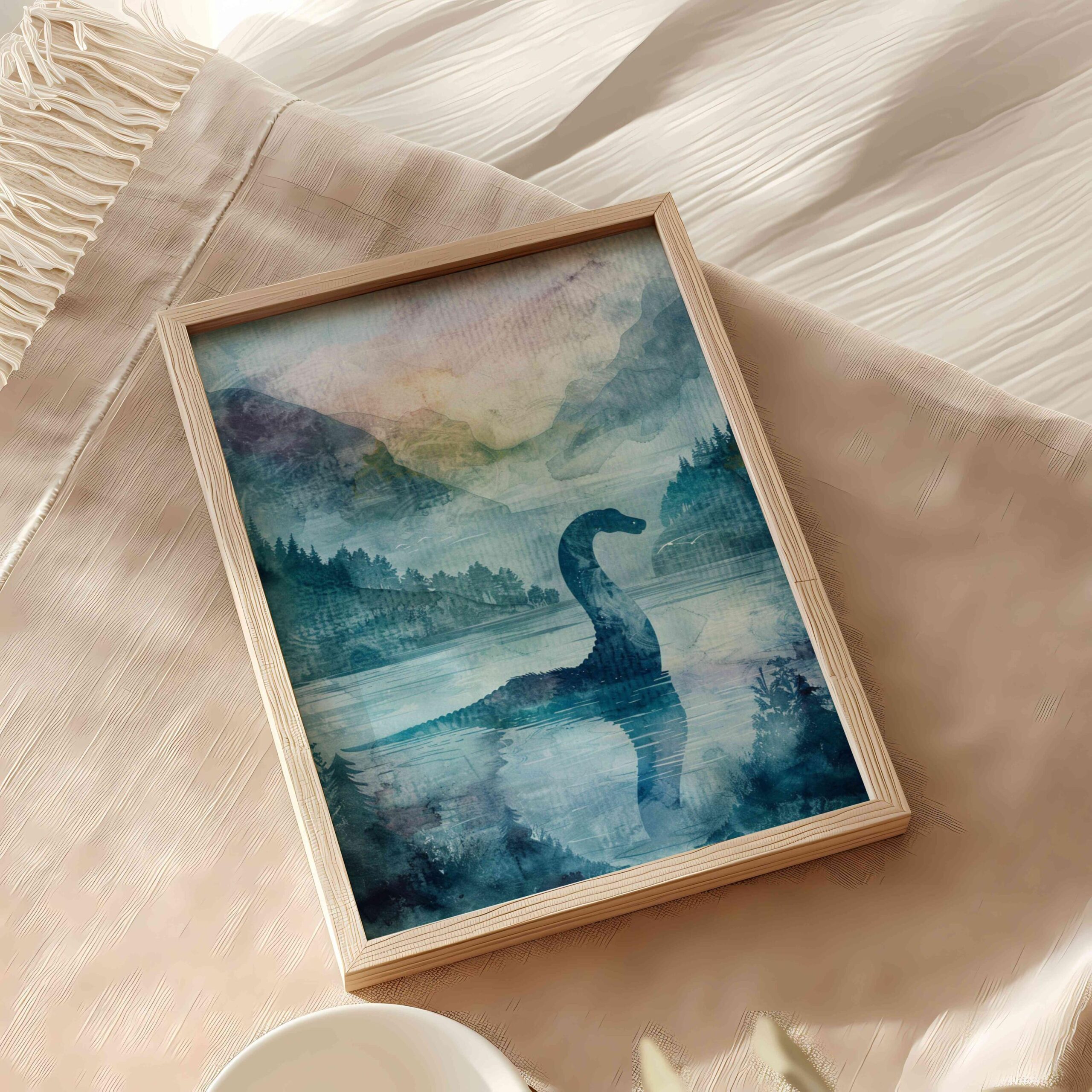 Loch Ness Watercolor: Scotland Travel Poster - Image 10