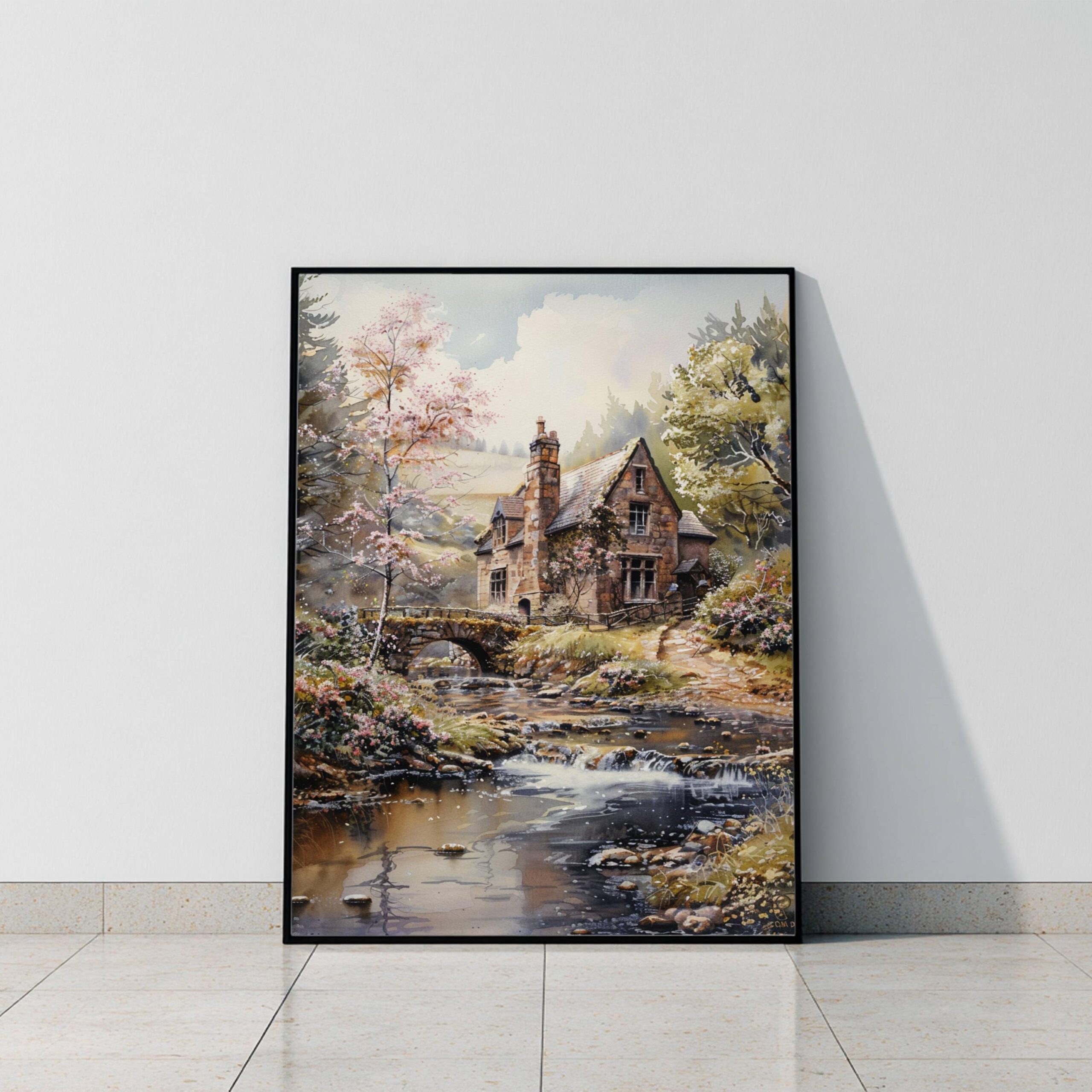 Northern Ireland United Kingdom Watercolor: Travel Art Poster - Image 8