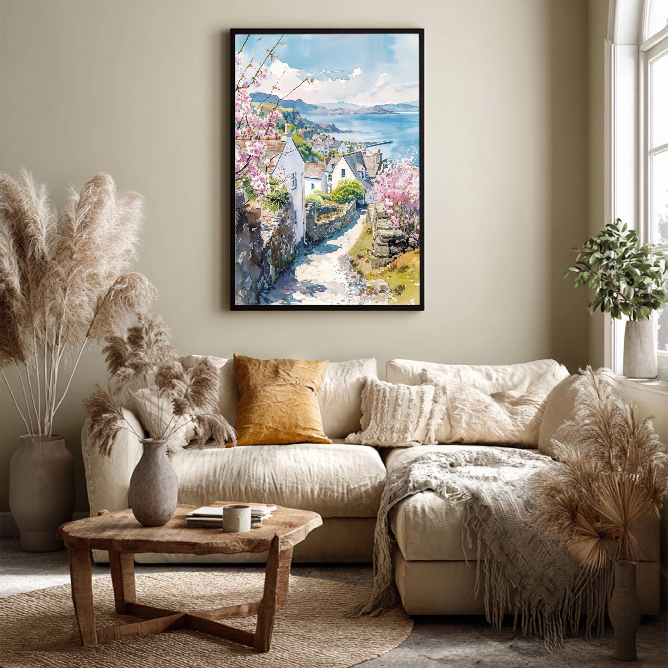 Wales United Kingdom Watercolor: Travel Art Poster - Image 7