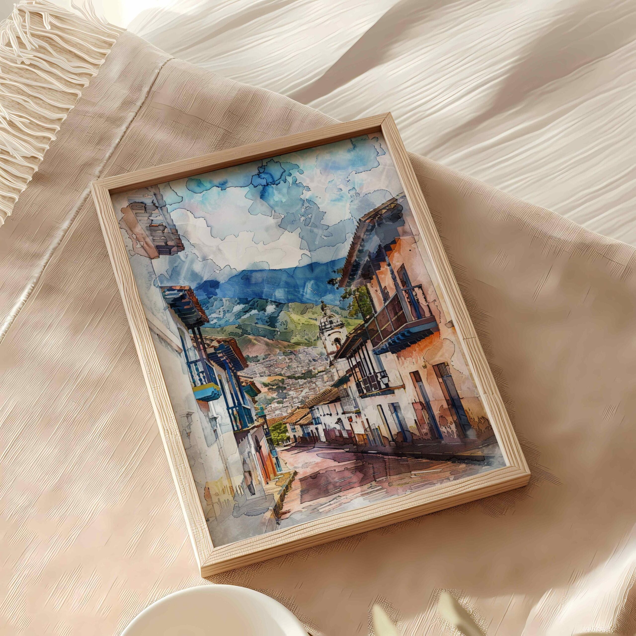 Ecuador South America Watercolor Print : Travel Art Poster - Image 9