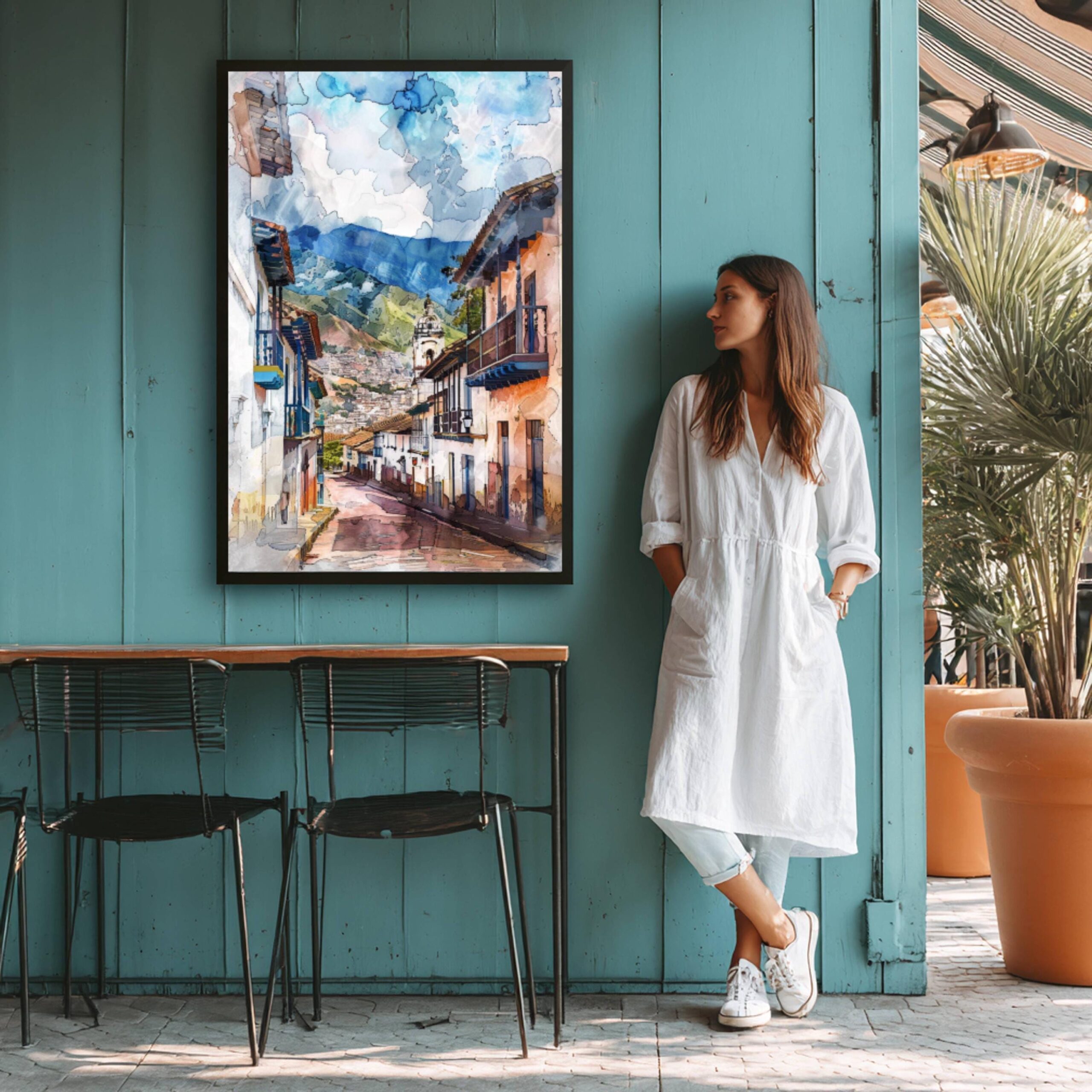 Ecuador South America Watercolor Print : Travel Art Poster - Image 5