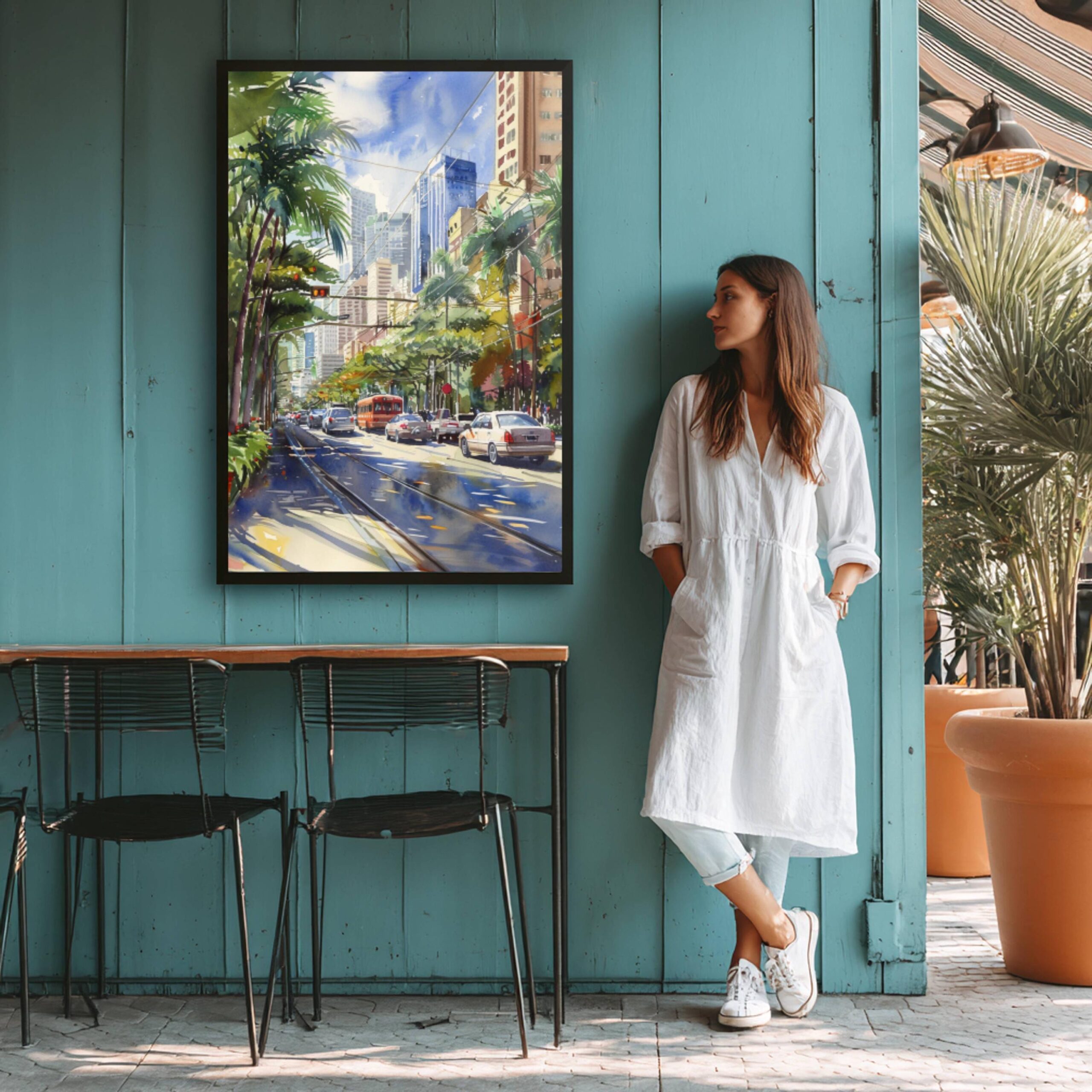 Manila The Philippines Watercolor Print: Asia Travel Art Poster - Image 5