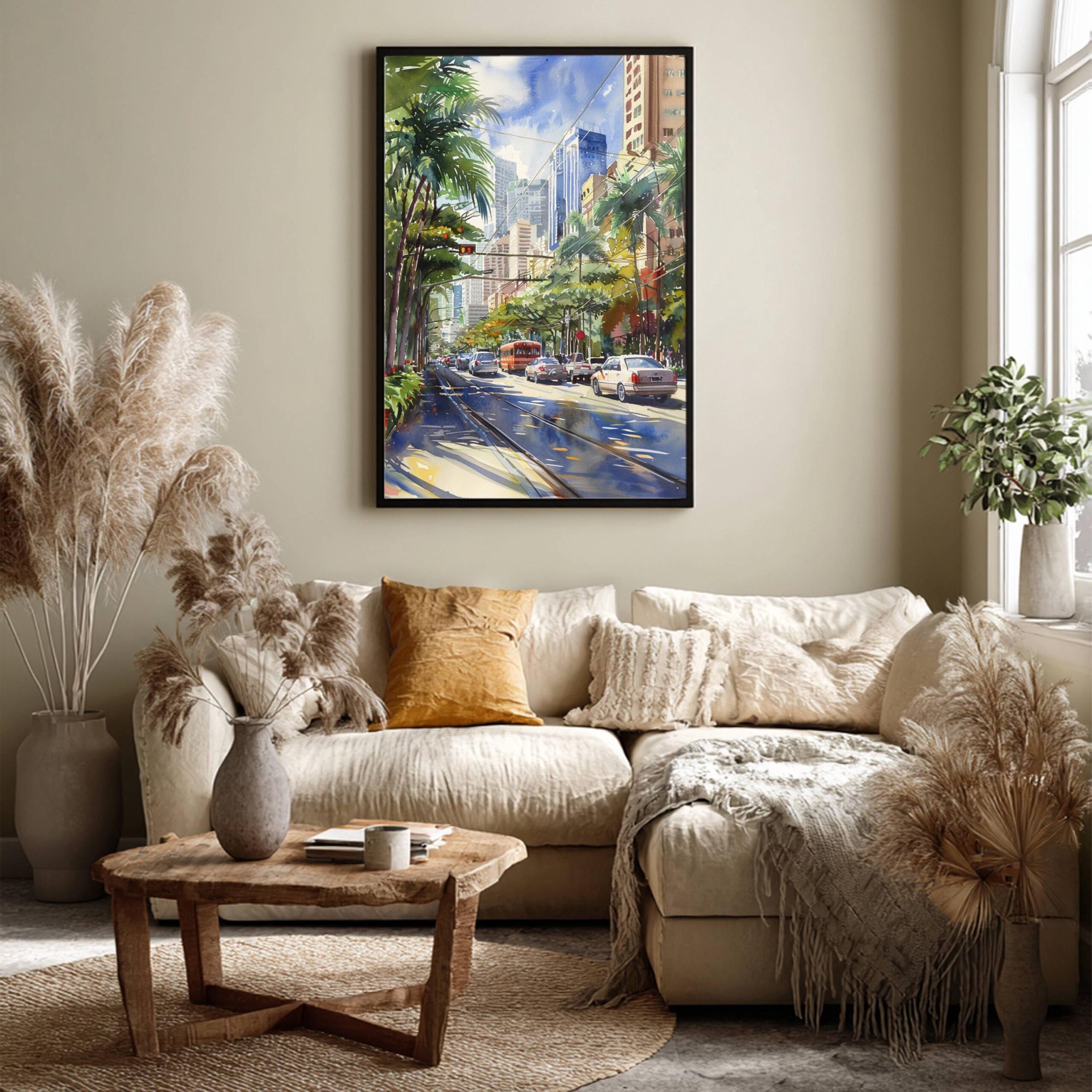 Manila The Philippines Watercolor Print: Asia Travel Art Poster - Image 7