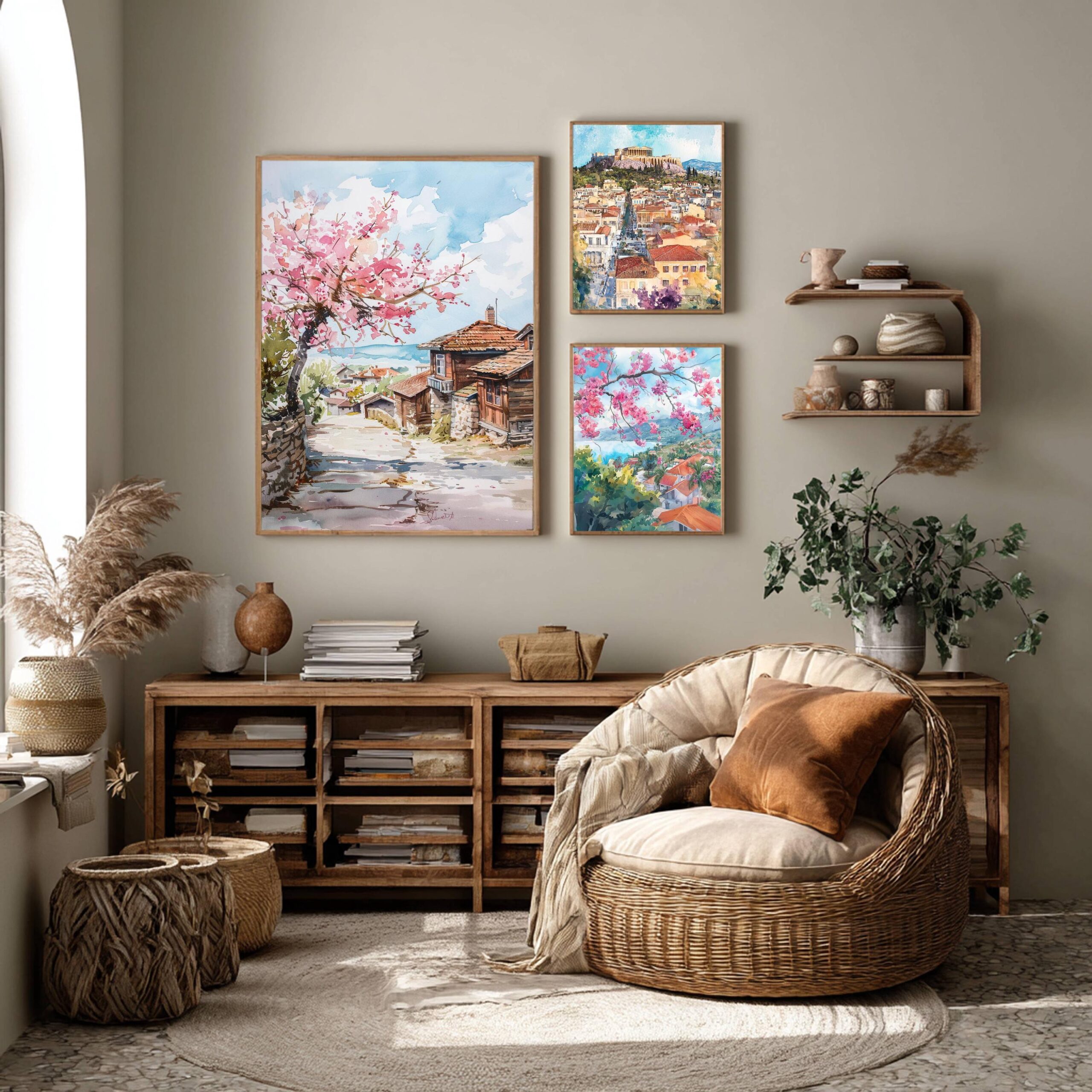 Bulgaria Europe Watercolor Print: Travel Wall Art Poster - Image 2