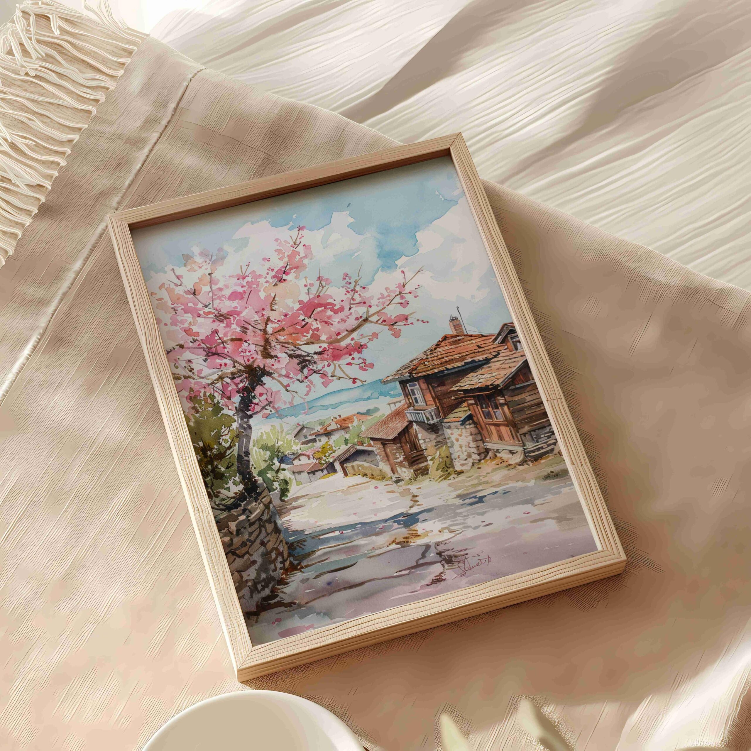 Bulgaria Europe Watercolor Print: Travel Wall Art Poster - Image 9