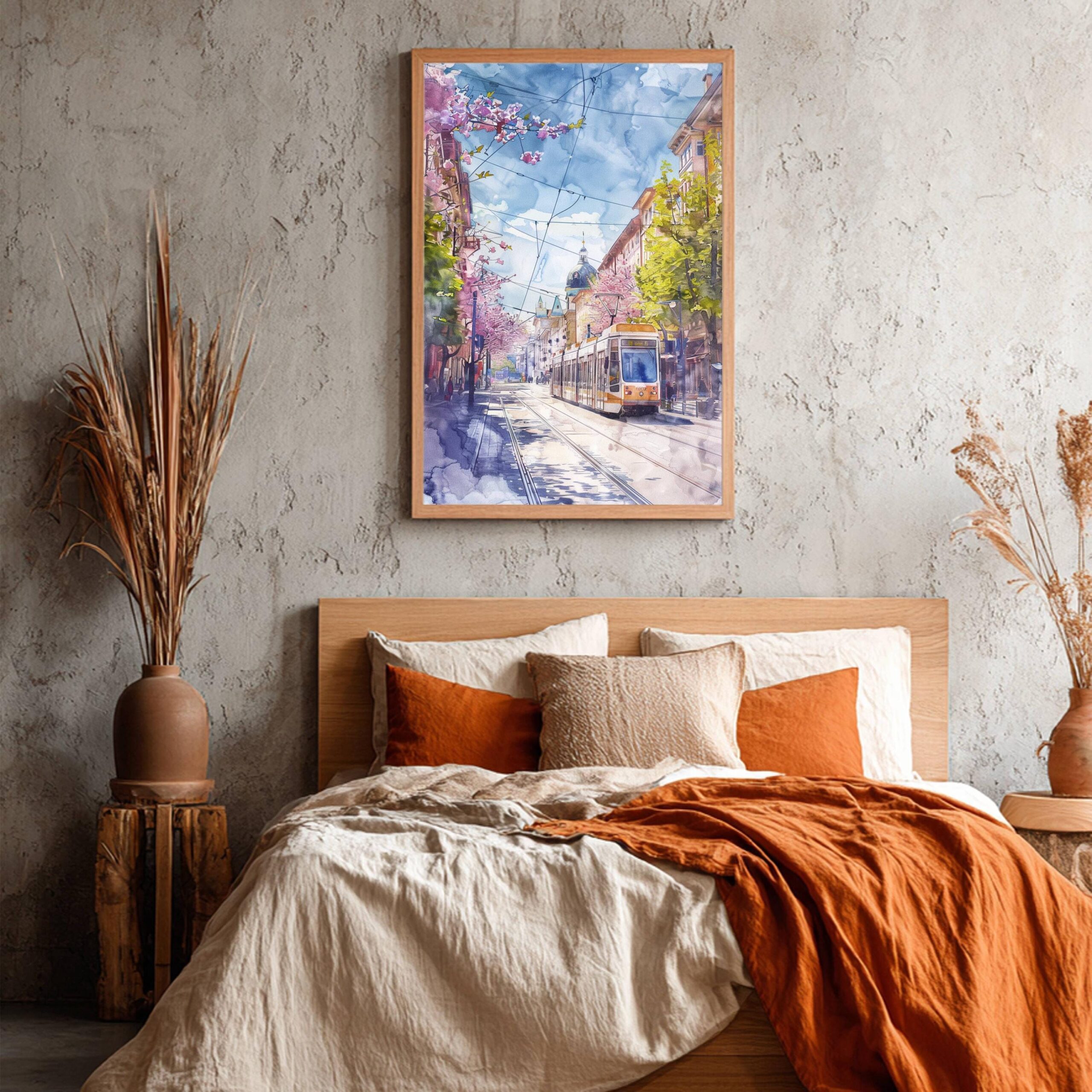 Sofia Bulgaria Europe Watercolor Print: Travel Wall Art - Image 7