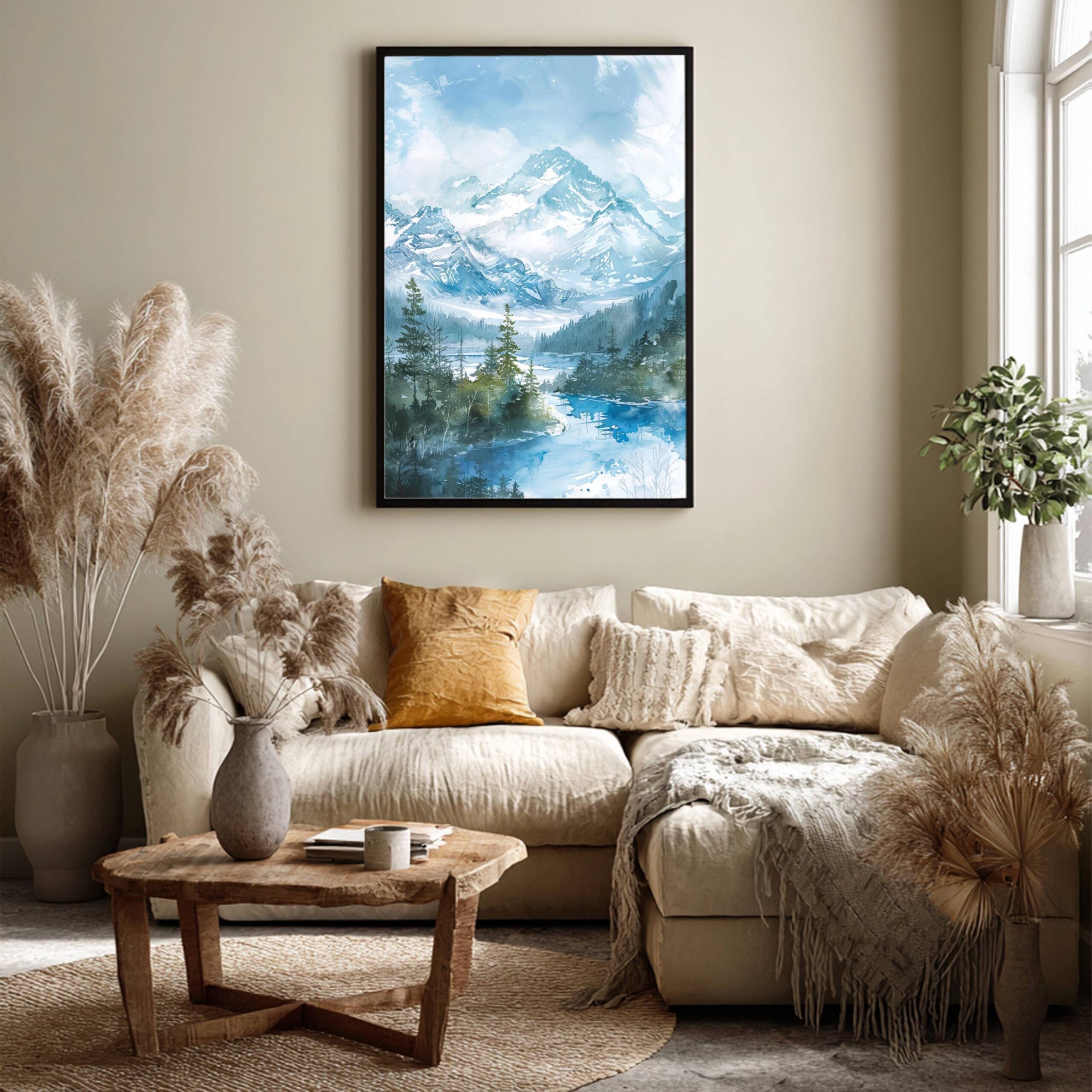 Alaska United States of America Watercolor: American Travel Art Poster - Image 7
