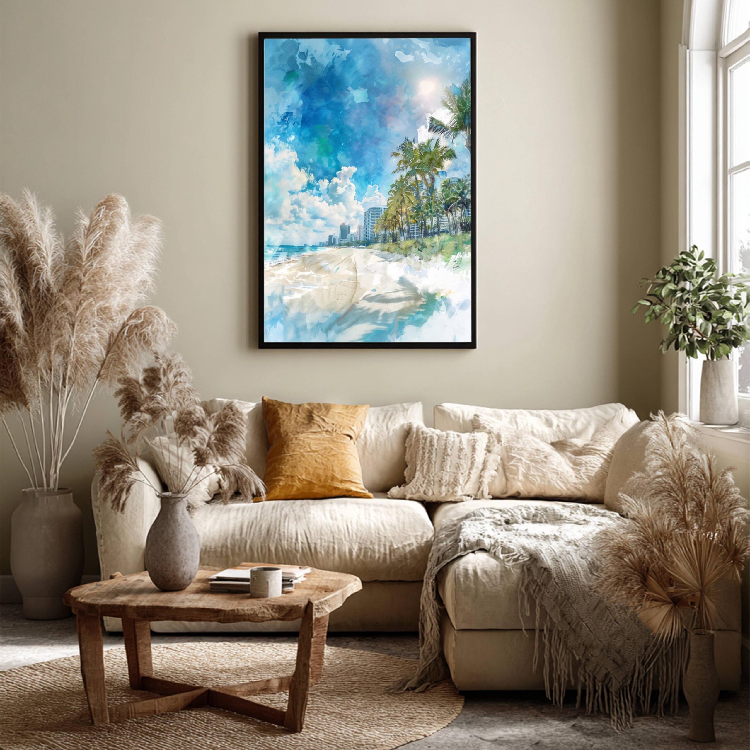 Florida United States of America Watercolor Print: Travel Art Poster - Image 7