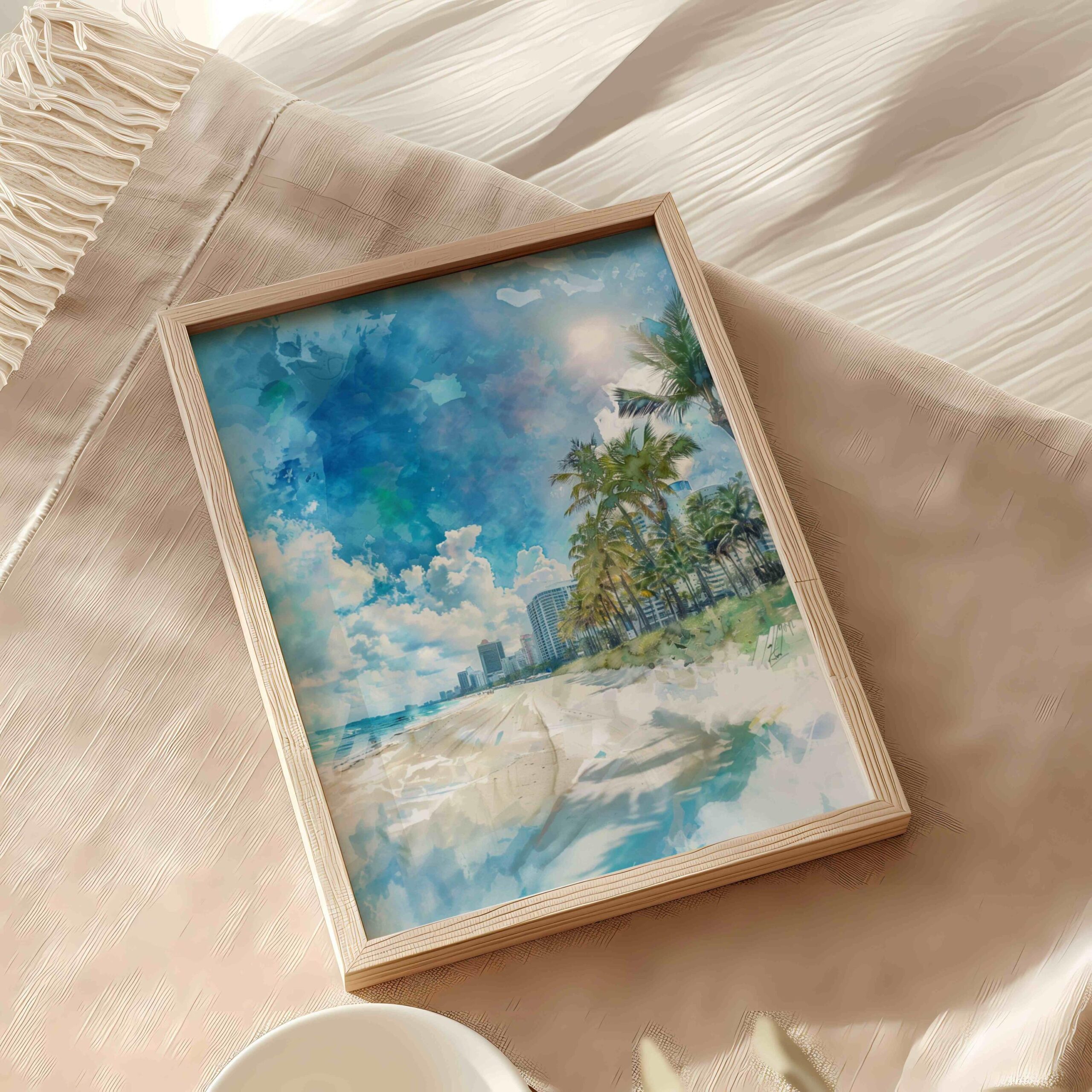 Florida United States of America Watercolor Print: Travel Art Poster - Image 9