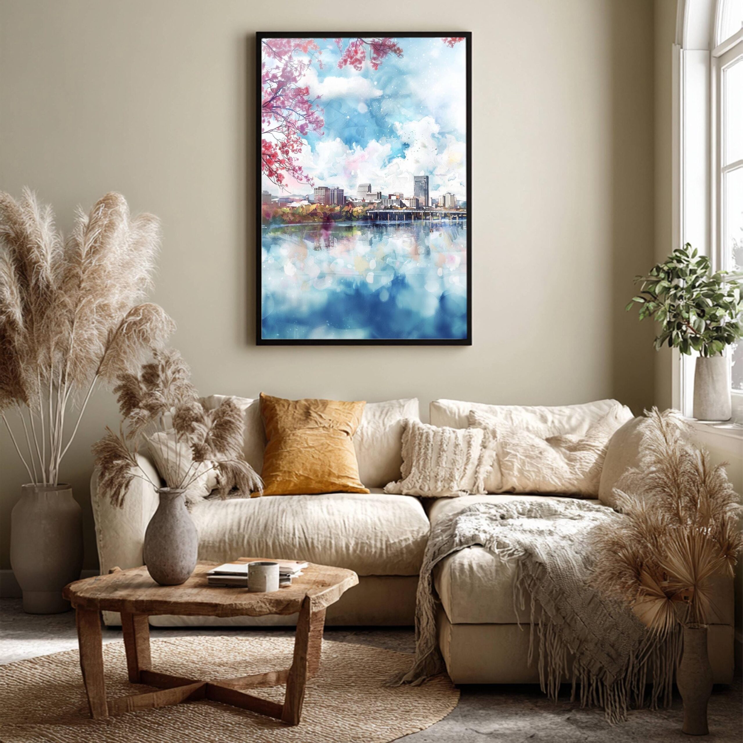 Virginia United States of America Watercolor: Travel Art Poster - Image 7