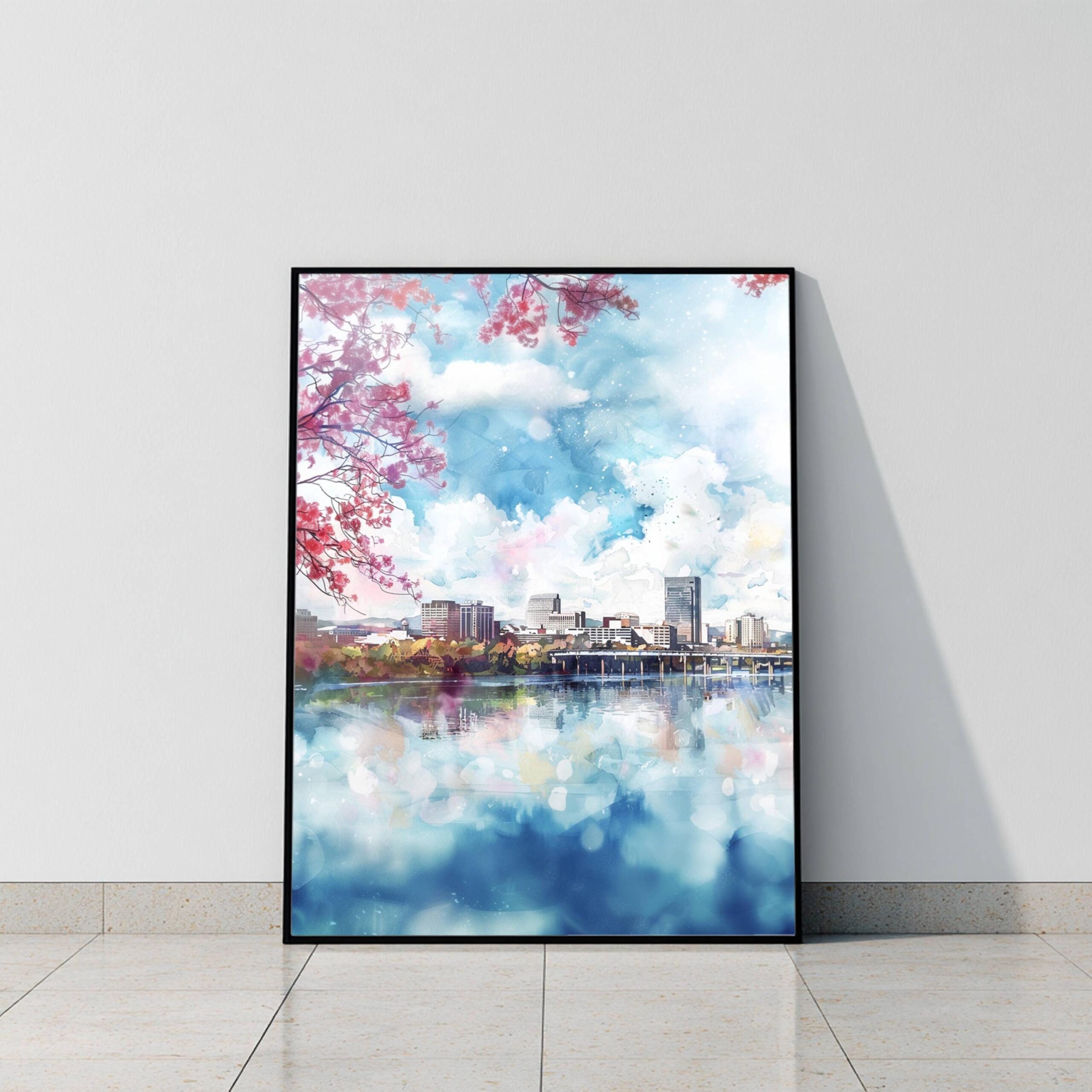 Virginia United States of America Watercolor: Travel Art Poster - Image 8