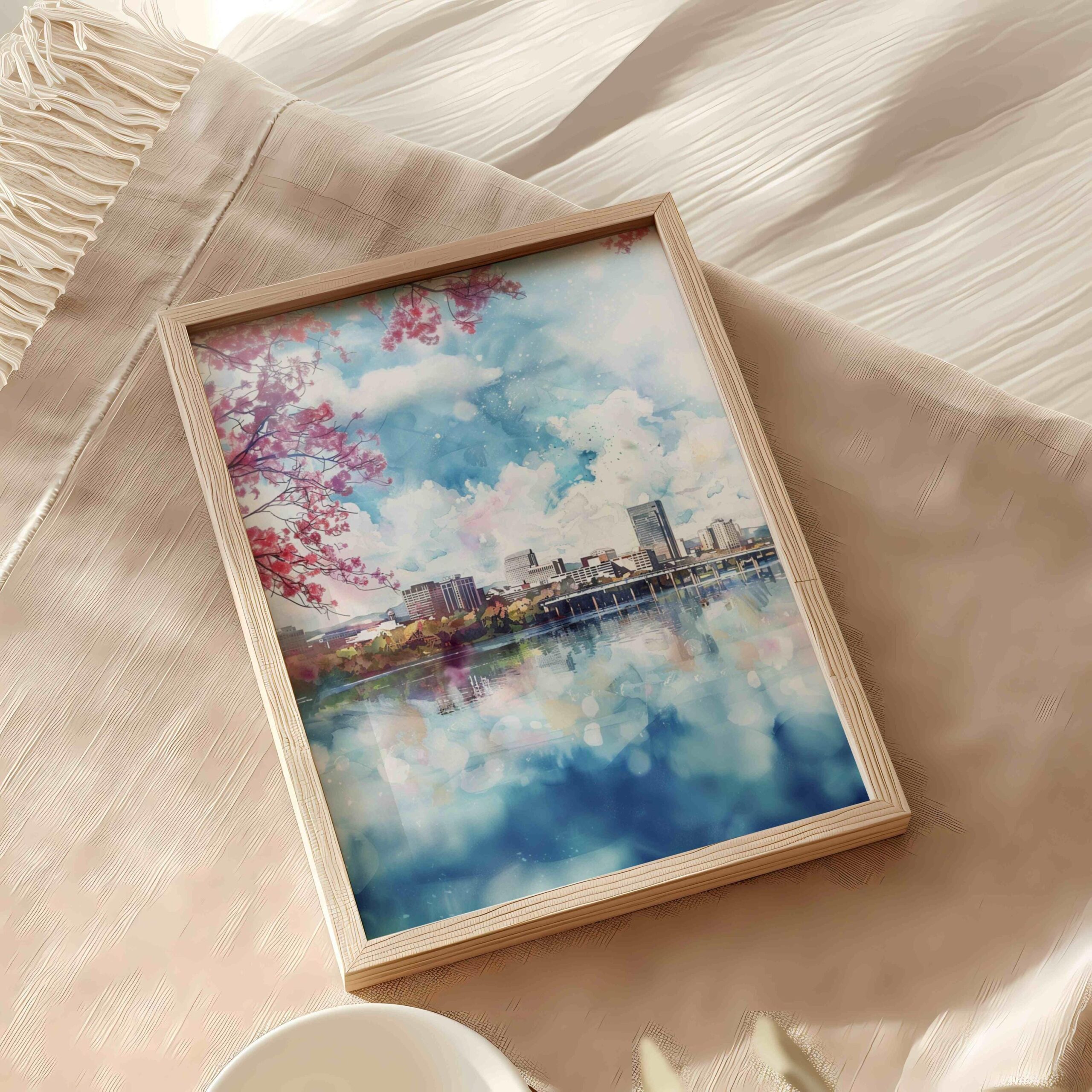 Virginia United States of America Watercolor: Travel Art Poster - Image 9
