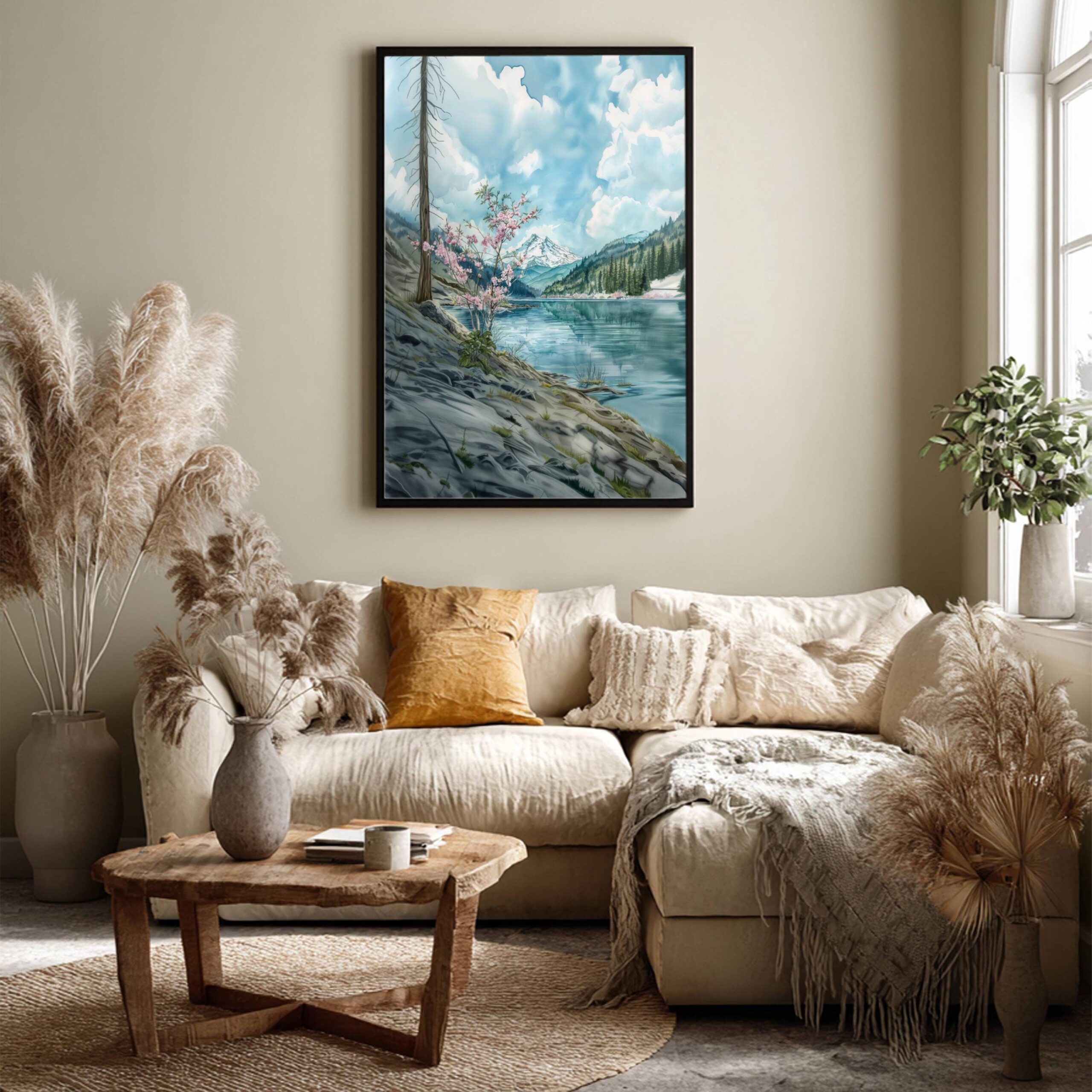 Washington United States of America Watercolor: Travel Art Poster - Image 7