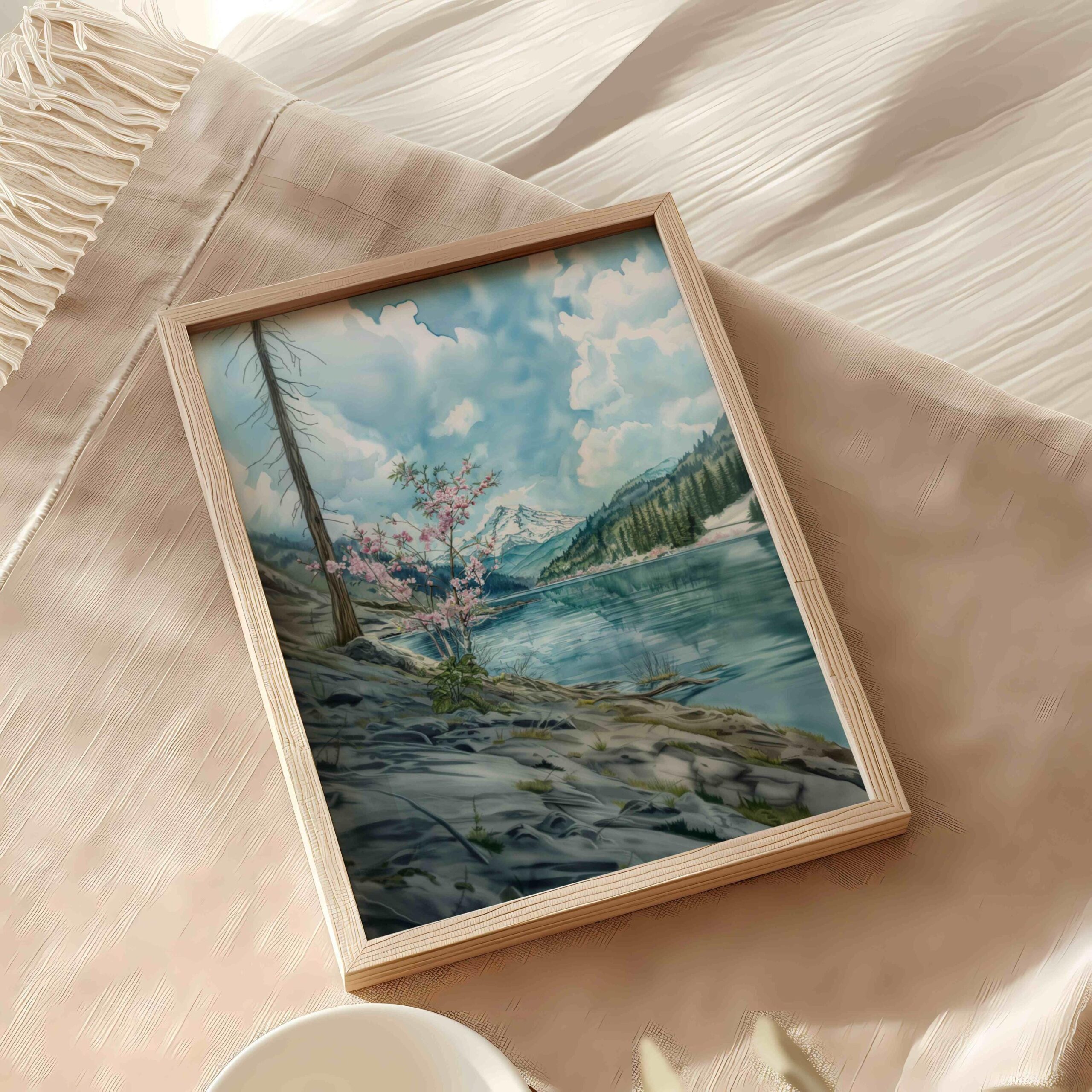 Washington United States of America Watercolor: Travel Art Poster - Image 9