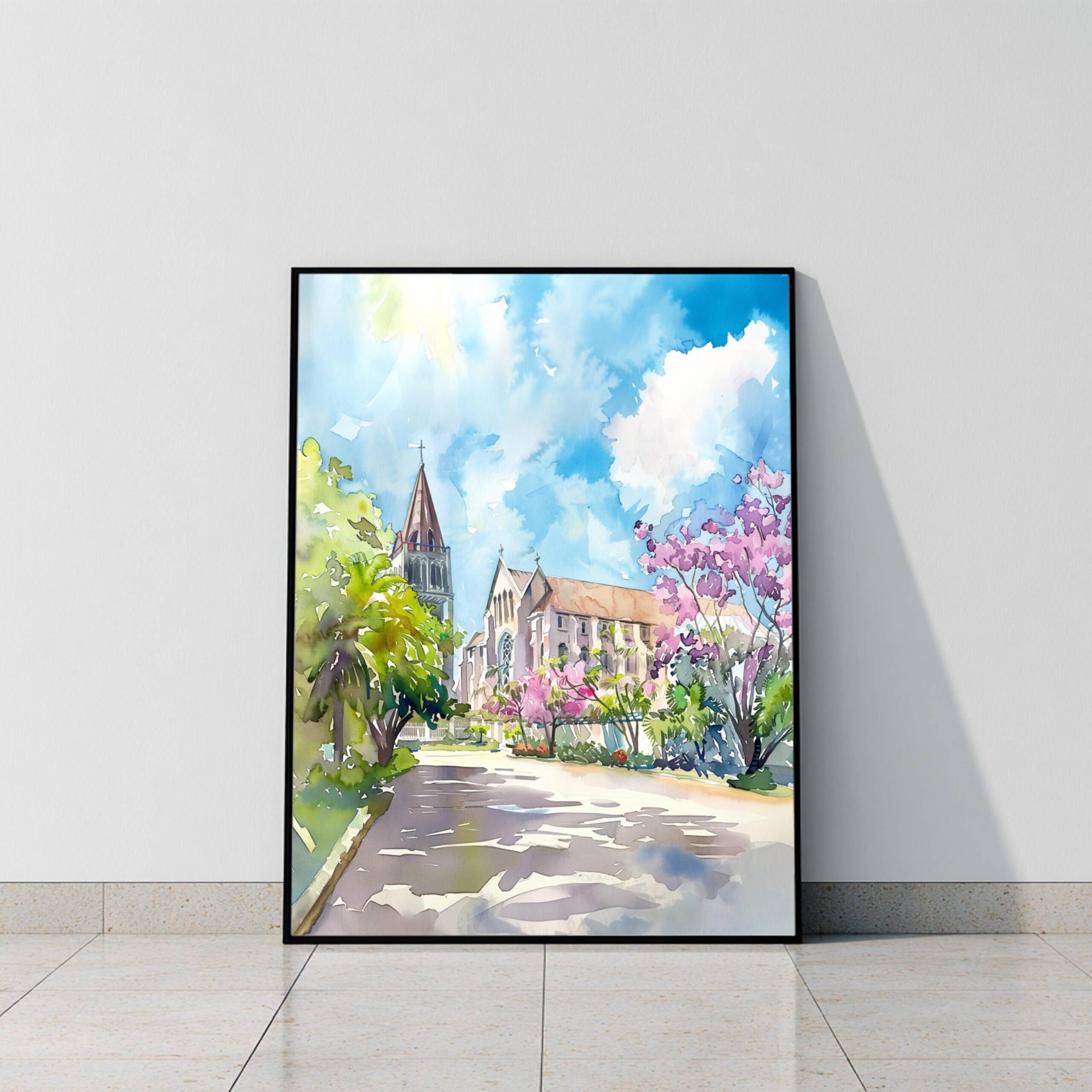 Guyana South America Watercolor Print: Travel Art Poster - Image 8