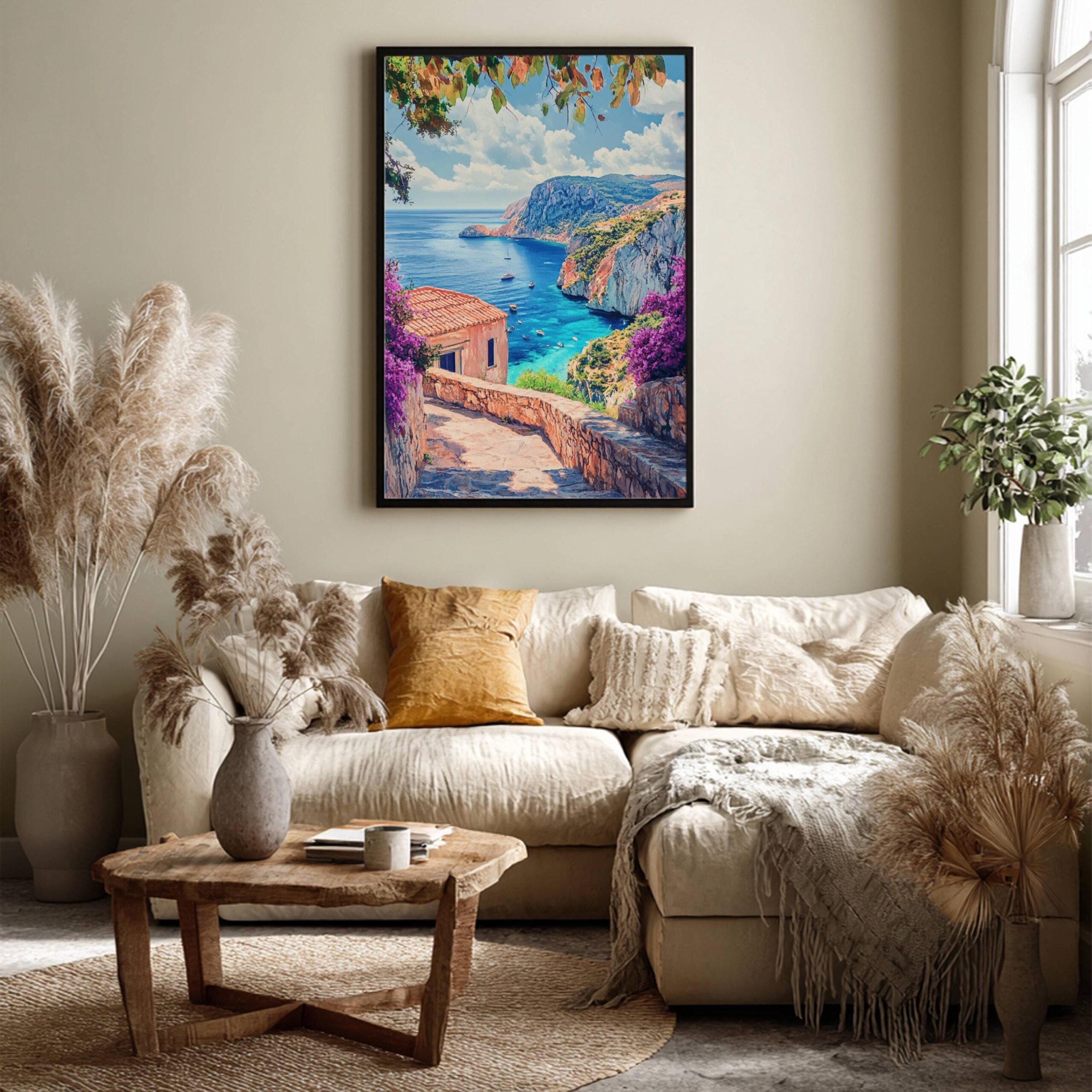 Zakynthos Island Greece Watercolor: Travel Art Poster - Image 7