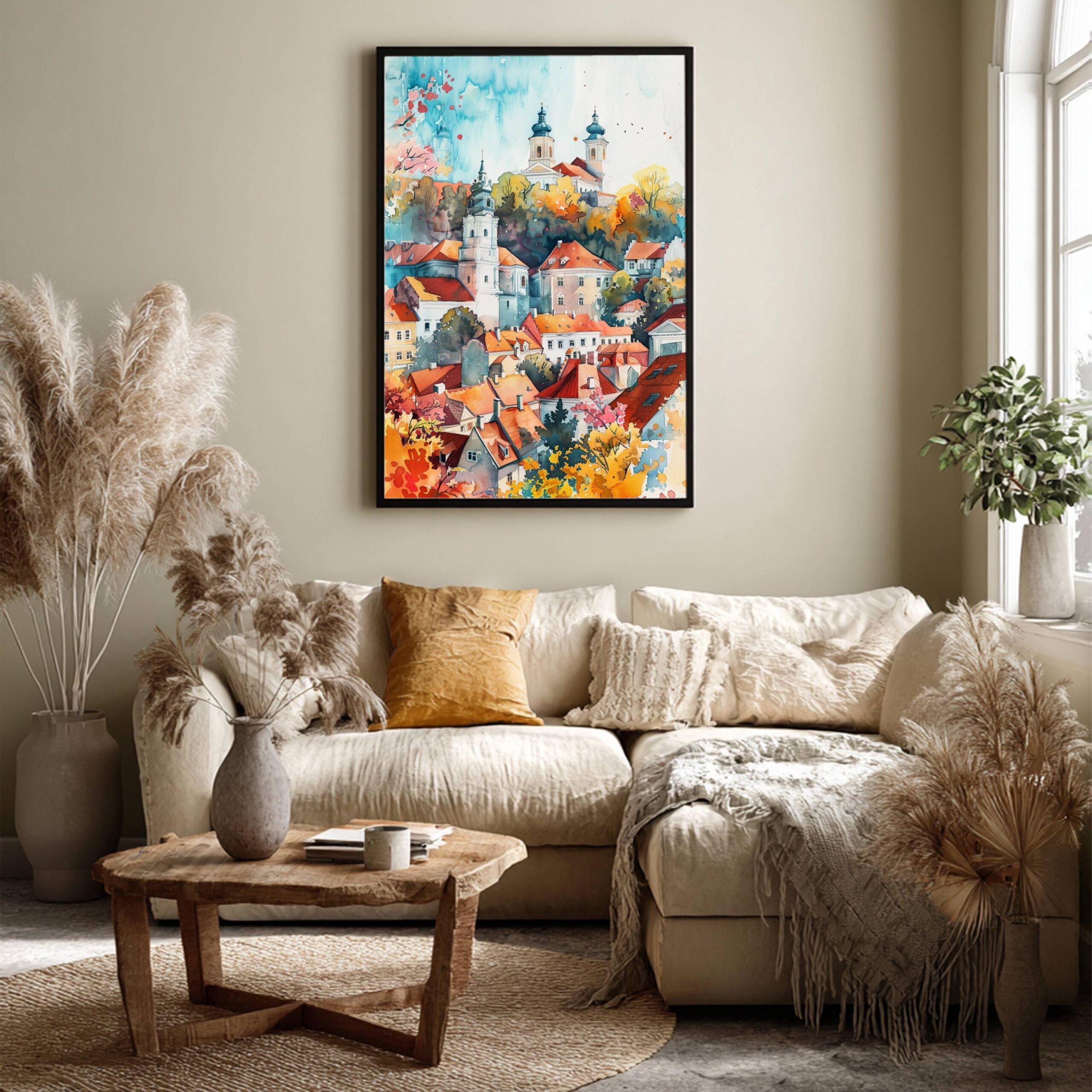 Lithuania Europe Watercolor: Travel Art Poster - Image 7