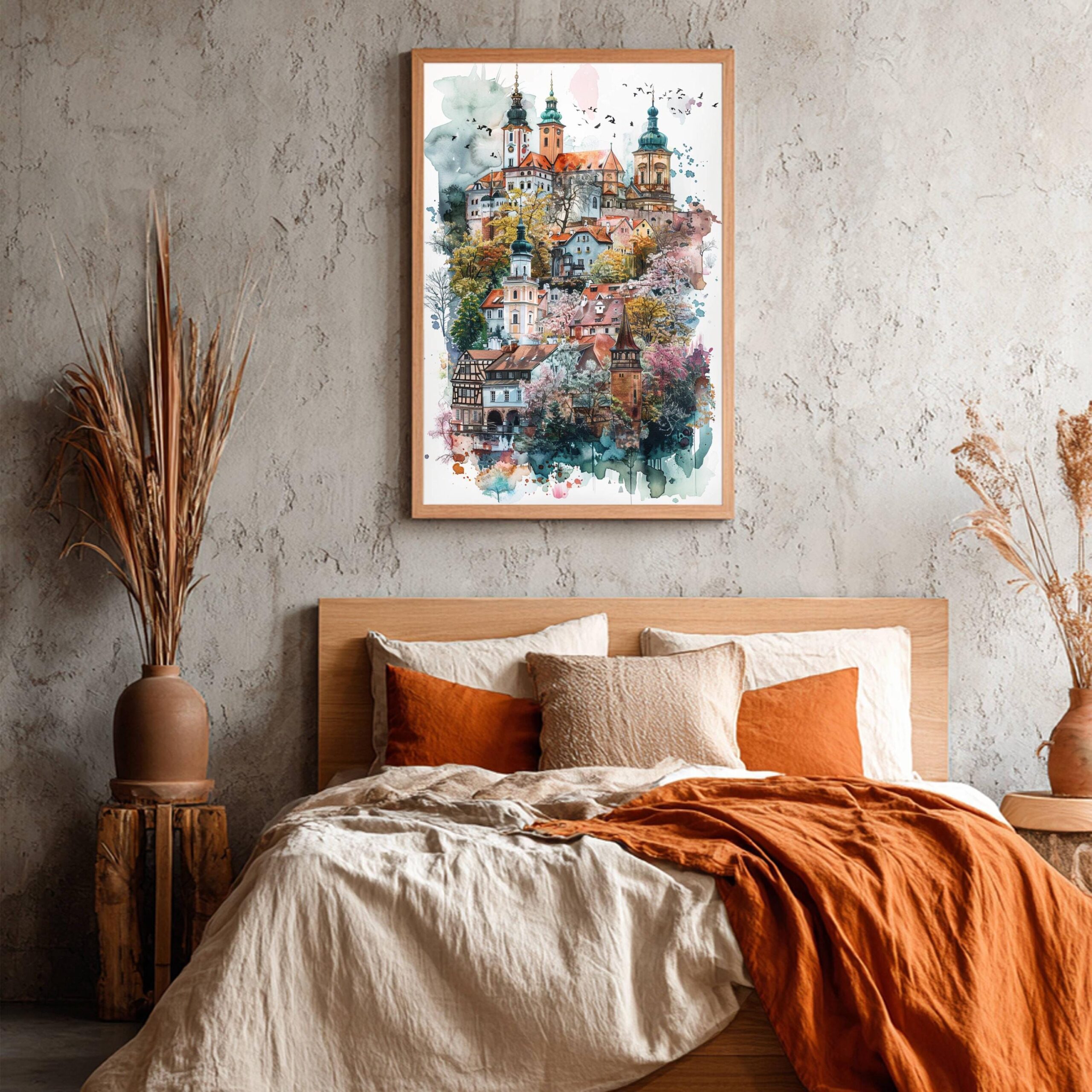 Poland Europe Watercolor: Vacation Travel Art Poster - Image 6