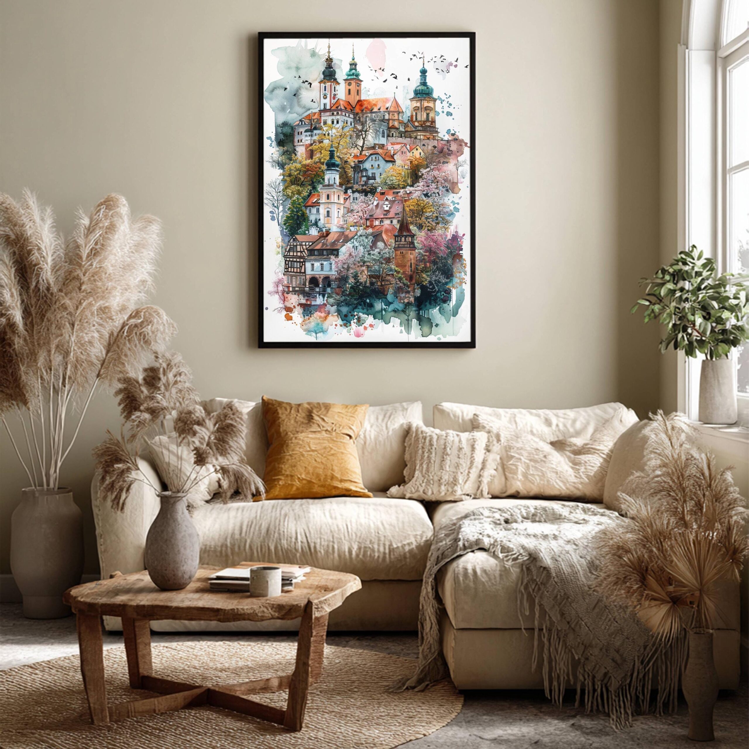 Poland Europe Watercolor: Vacation Travel Art Poster - Image 7