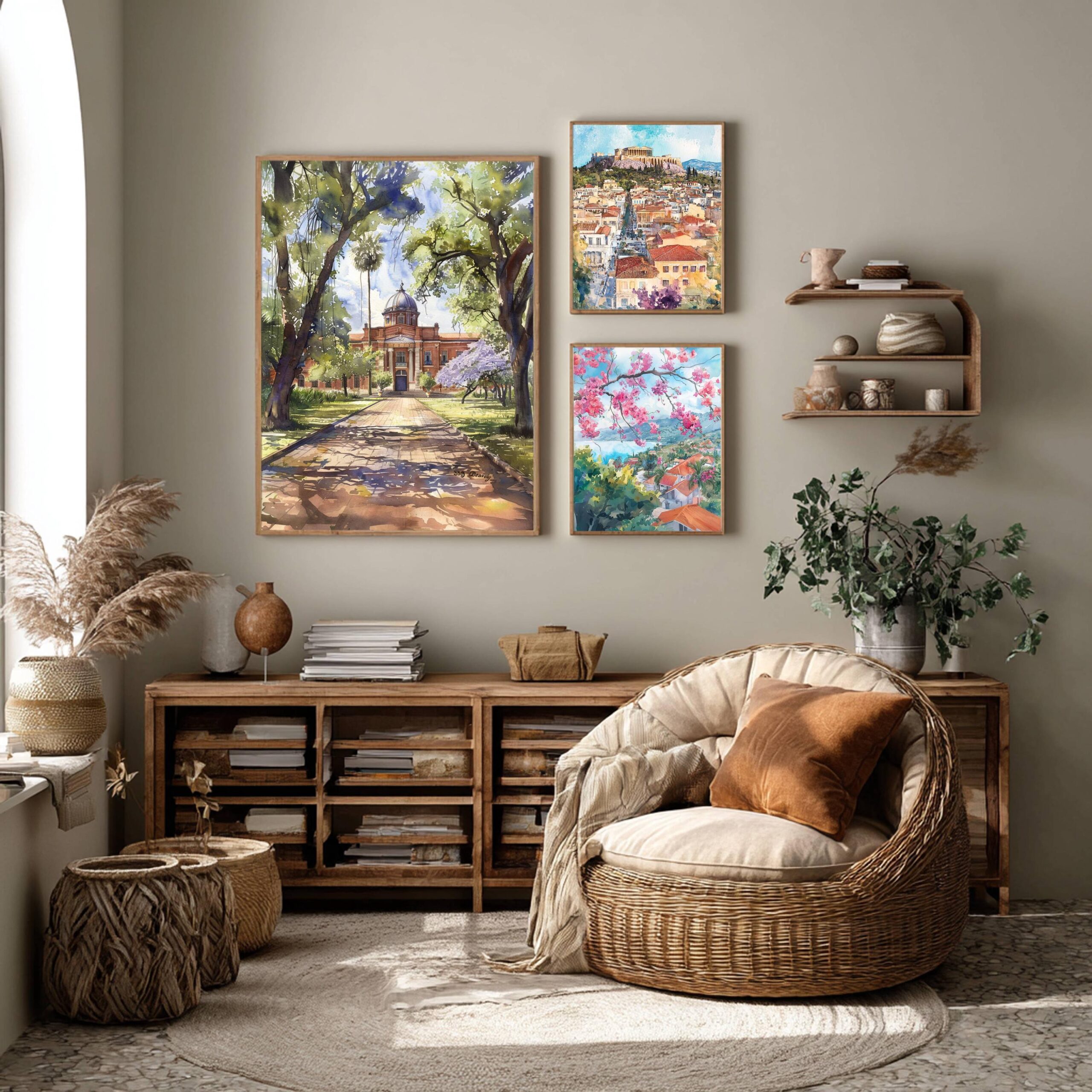 Paraguay South America Watercolor: Vacation Travel Art Poster - Image 2